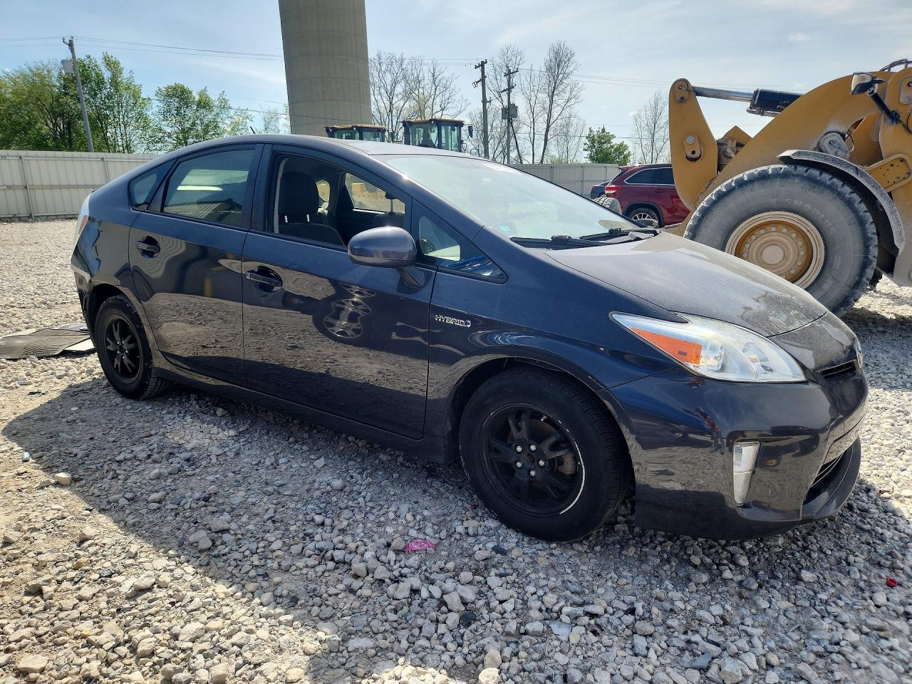 2015 Toyota Prius Two Gray vin: JTDKN3DU0F0420486