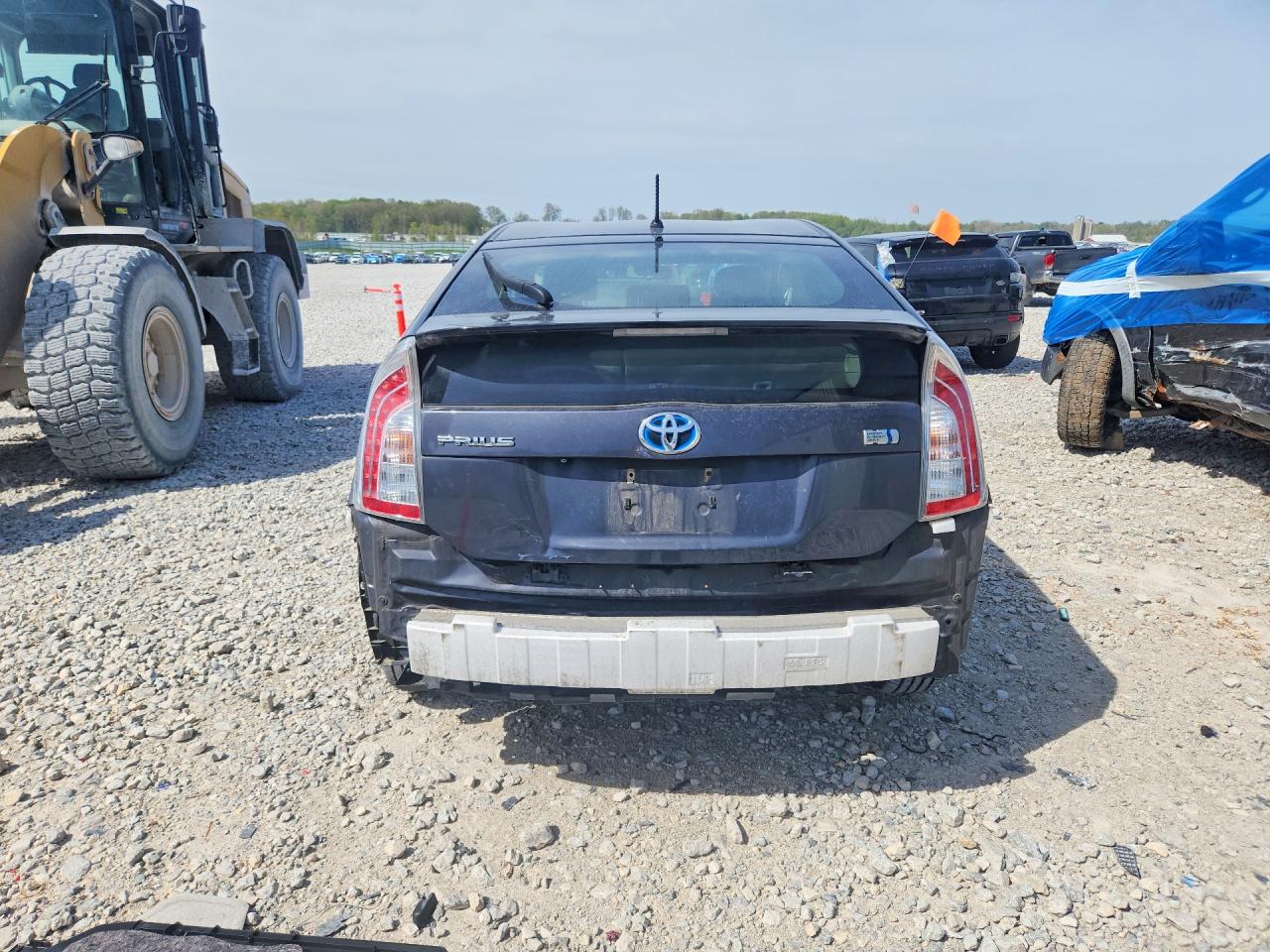 2015 Toyota Prius Two Gray vin: JTDKN3DU0F0420486