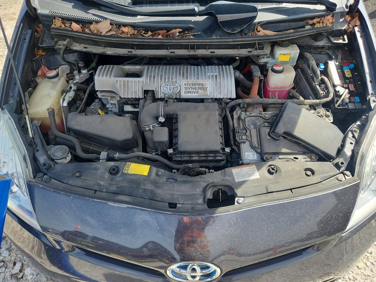 2015 Toyota Prius Two Gray vin: JTDKN3DU0F0420486