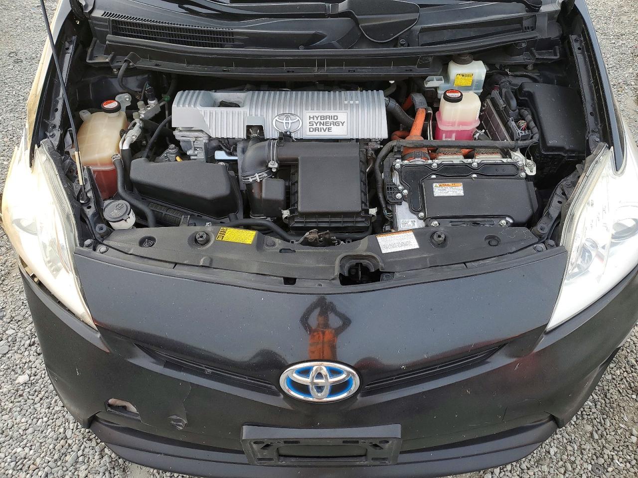 2015 Toyota Prius Two Black vin: JTDKN3DU0F0421380