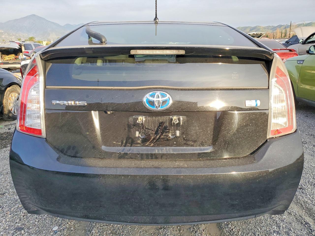 2015 Toyota Prius Two Black vin: JTDKN3DU0F0421380