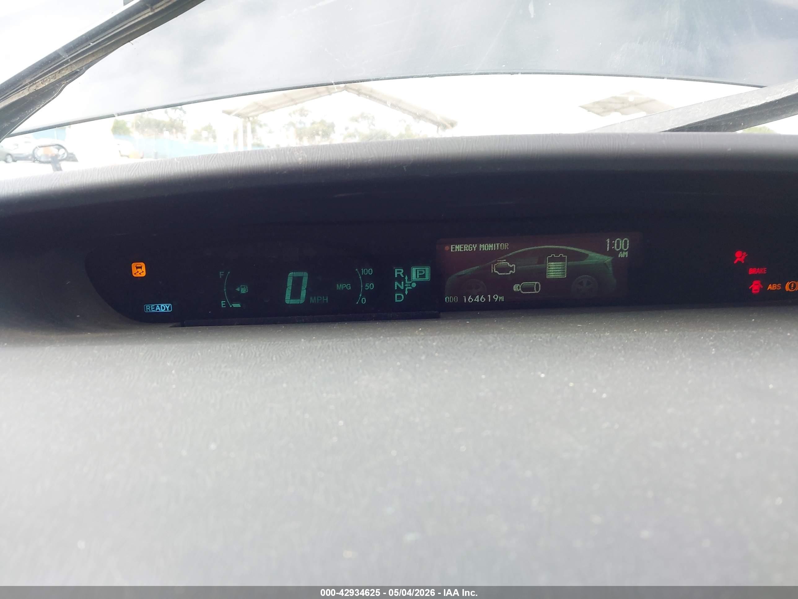 2015 Toyota Prius Two Gray vin: JTDKN3DU0F0428202