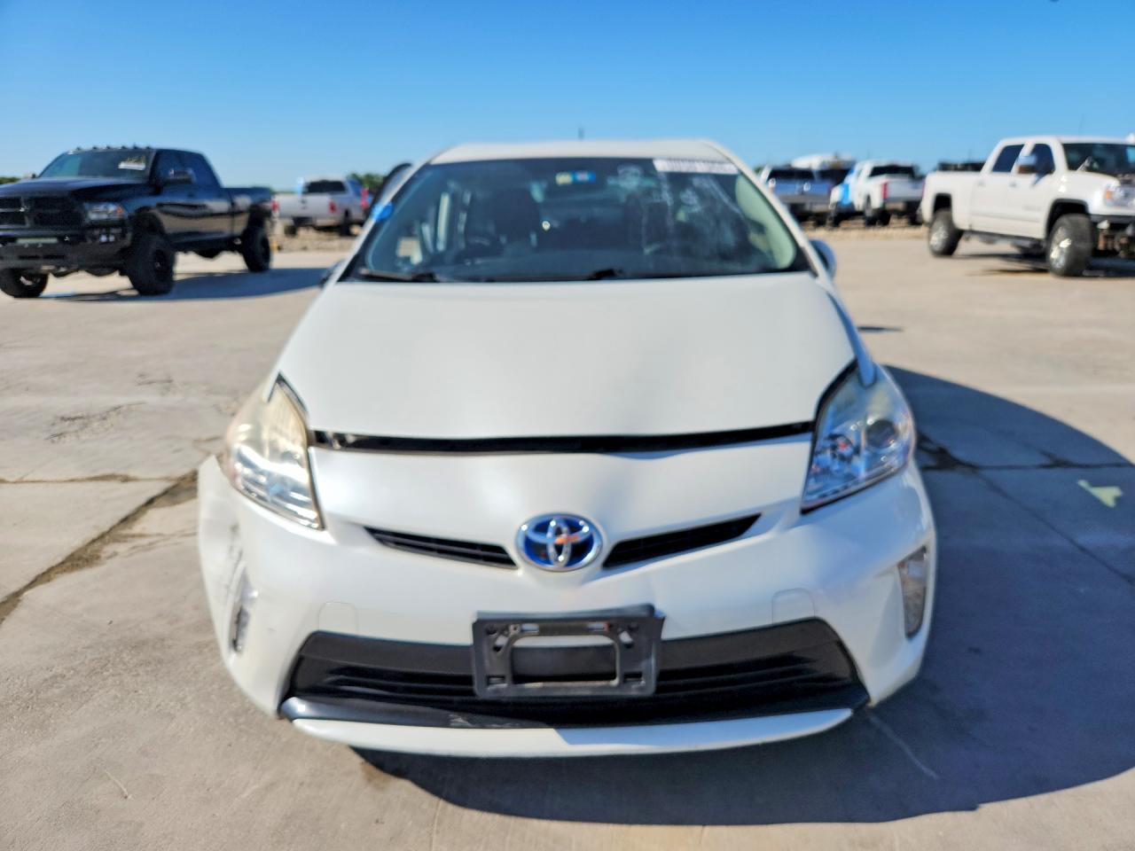 2015 Toyota Prius Two White vin: JTDKN3DU0F0430967