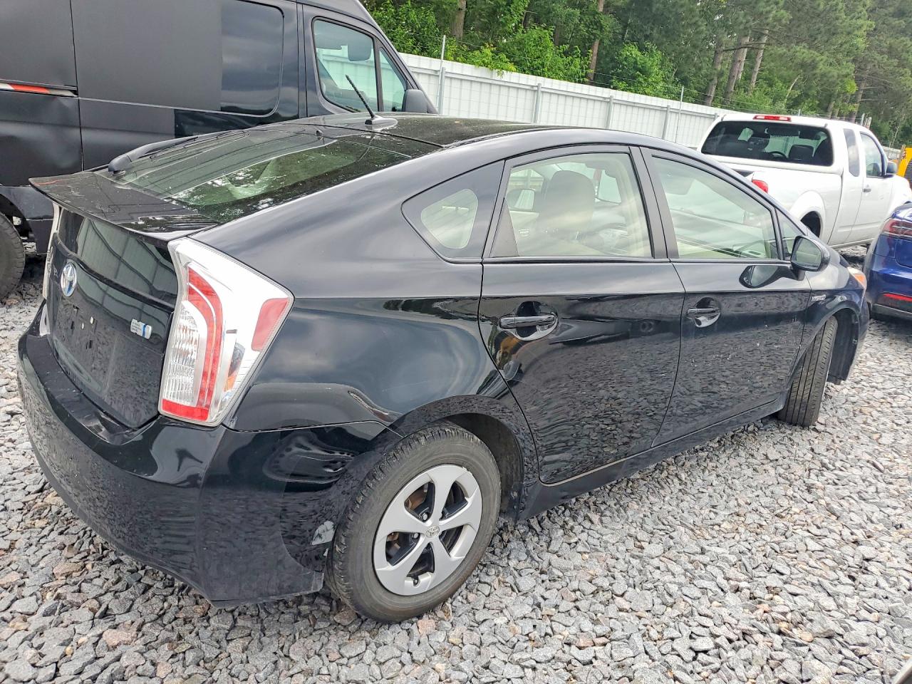 2015 Toyota Prius Black vin: JTDKN3DU0F0451690