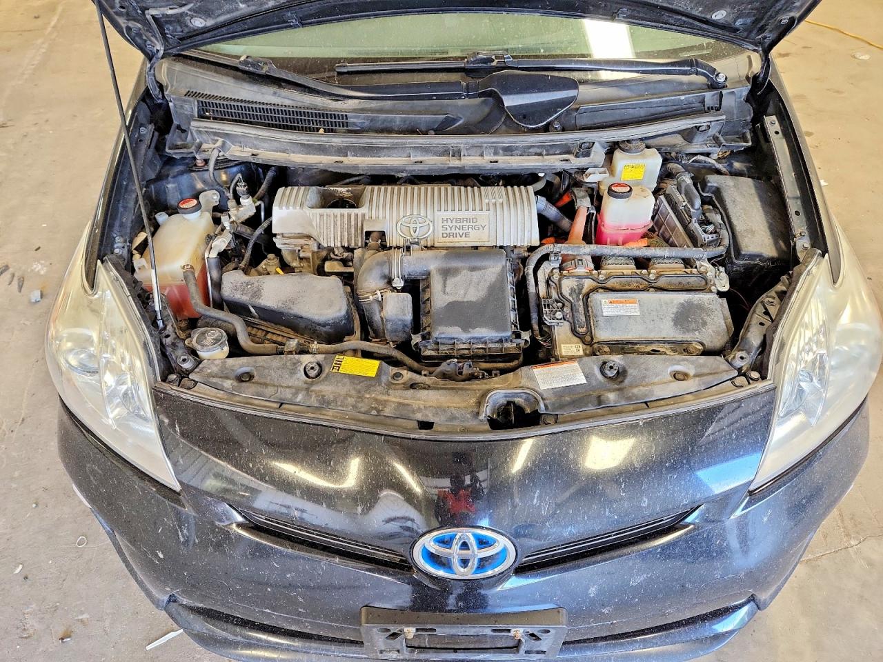 2015 Toyota Prius Black vin: JTDKN3DU0F0451690