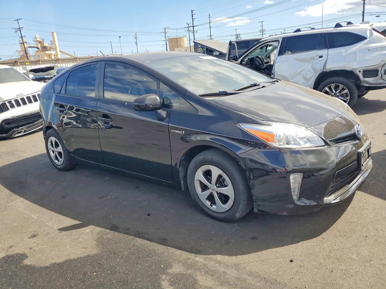 2015 Toyota Prius Two Черный vin: JTDKN3DU0F0462026