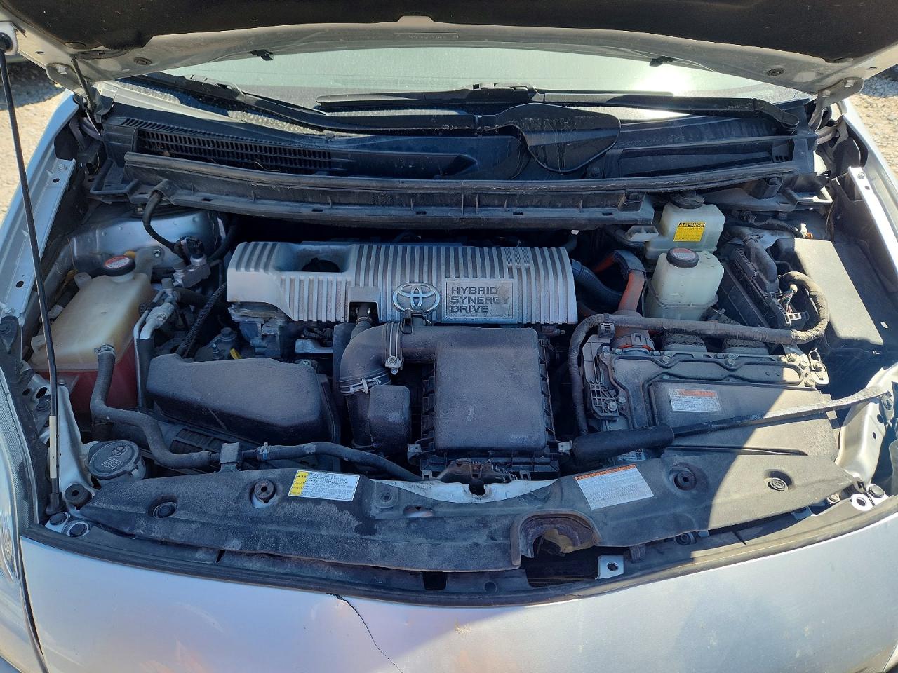 2015 Toyota Prius Two Silver vin: JTDKN3DU0F0476881