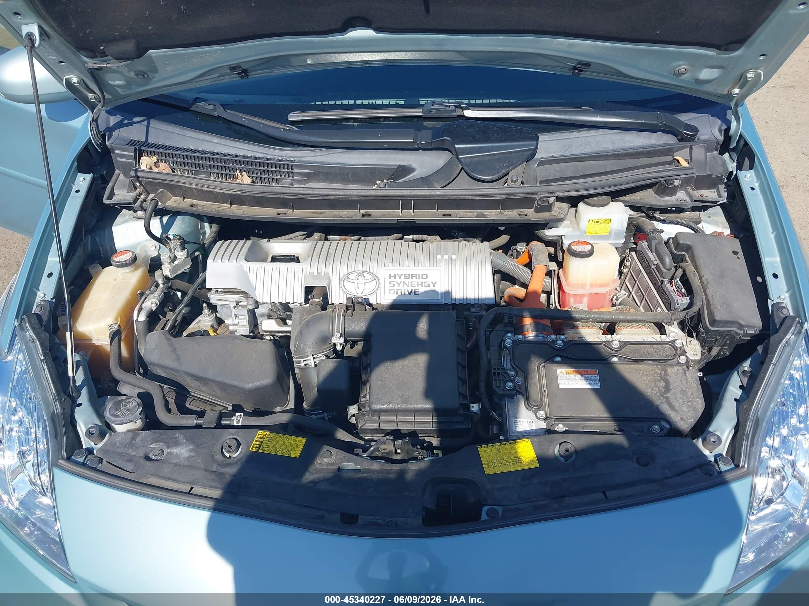 2015 Toyota Prius Three Blue vin: JTDKN3DU0F1869192