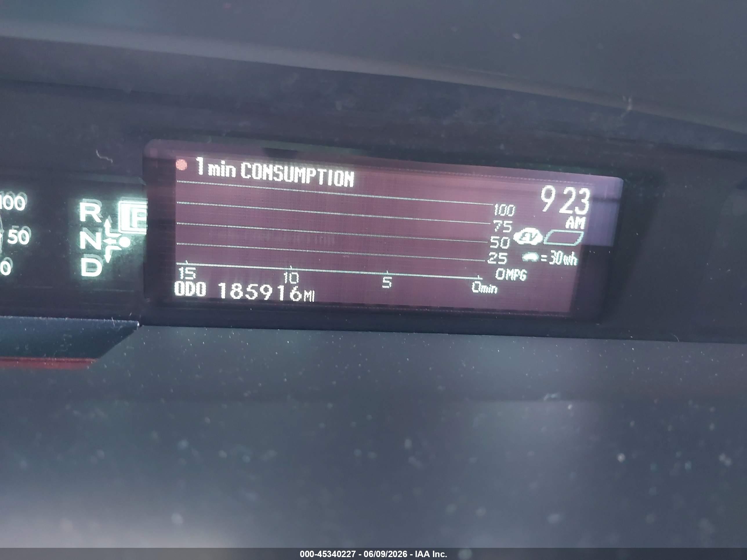 2015 Toyota Prius Three Blue vin: JTDKN3DU0F1869192