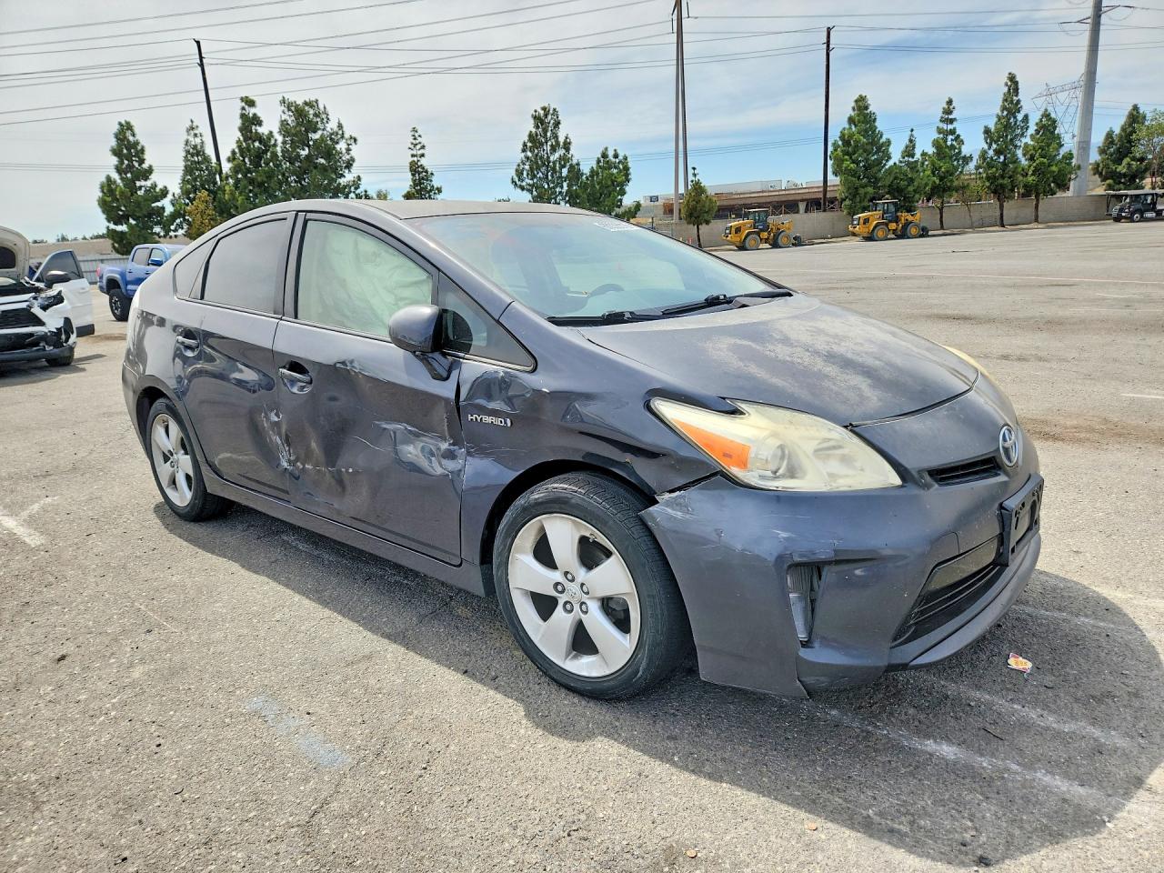 2015 Toyota Prius Two Серый vin: JTDKN3DU0F1870584