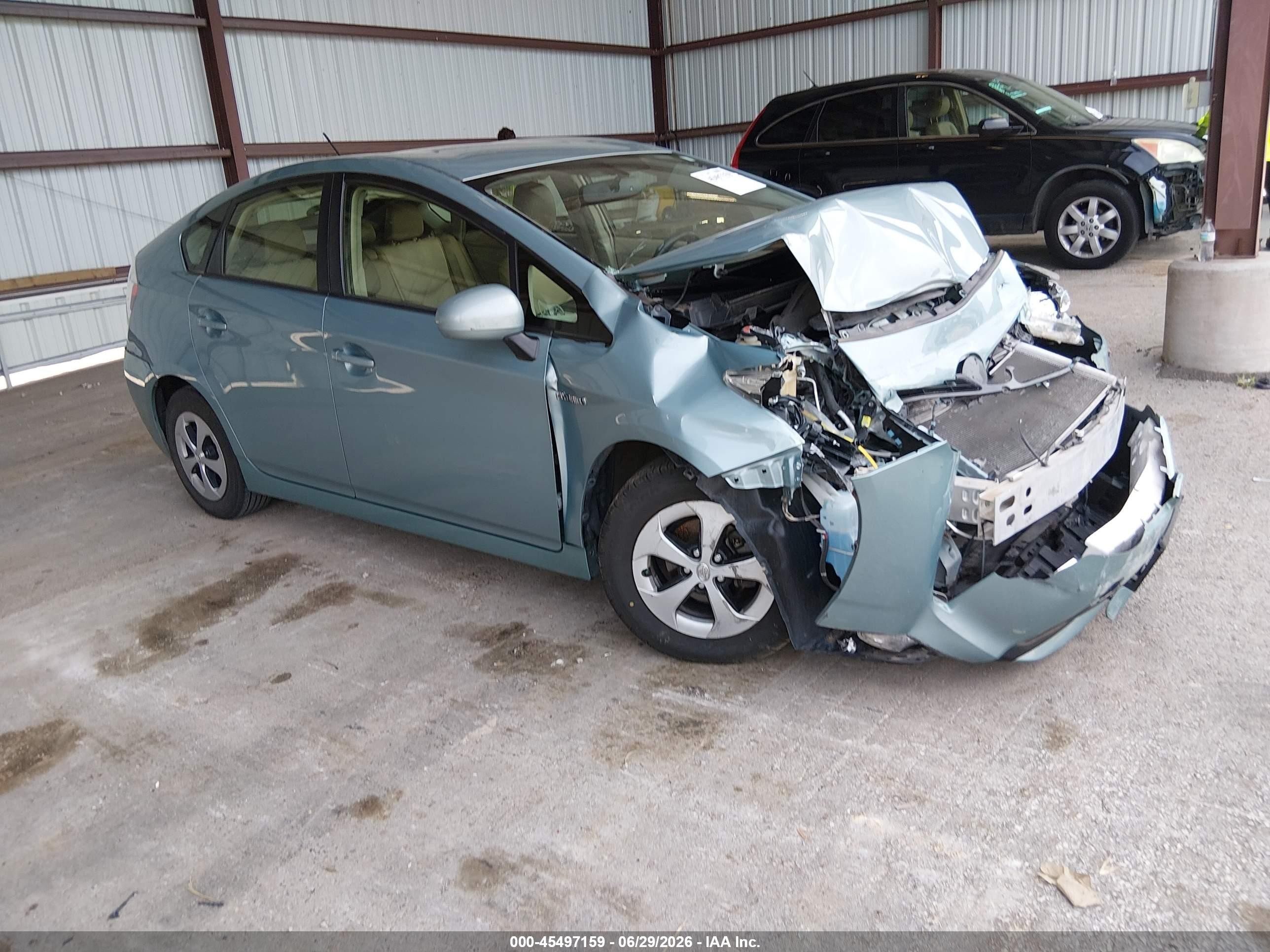 2015 Toyota Prius Four Blue vin: JTDKN3DU0F1893301