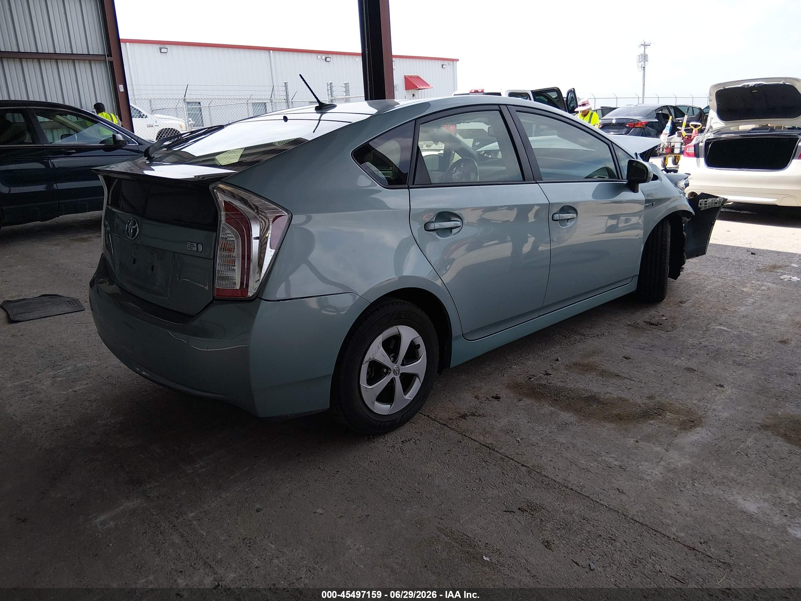 2015 Toyota Prius Four Blue vin: JTDKN3DU0F1893301