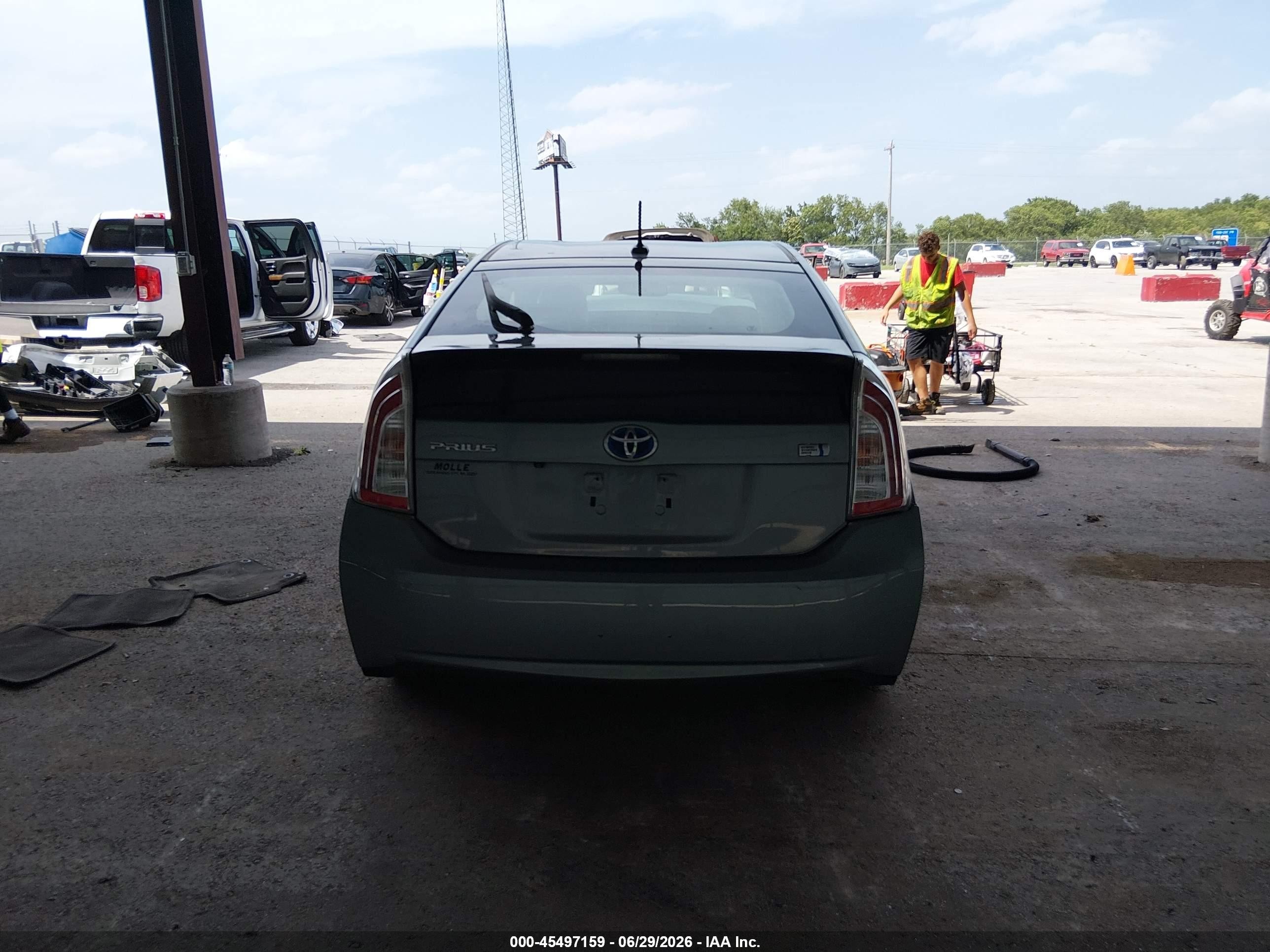2015 Toyota Prius Four Blue vin: JTDKN3DU0F1893301