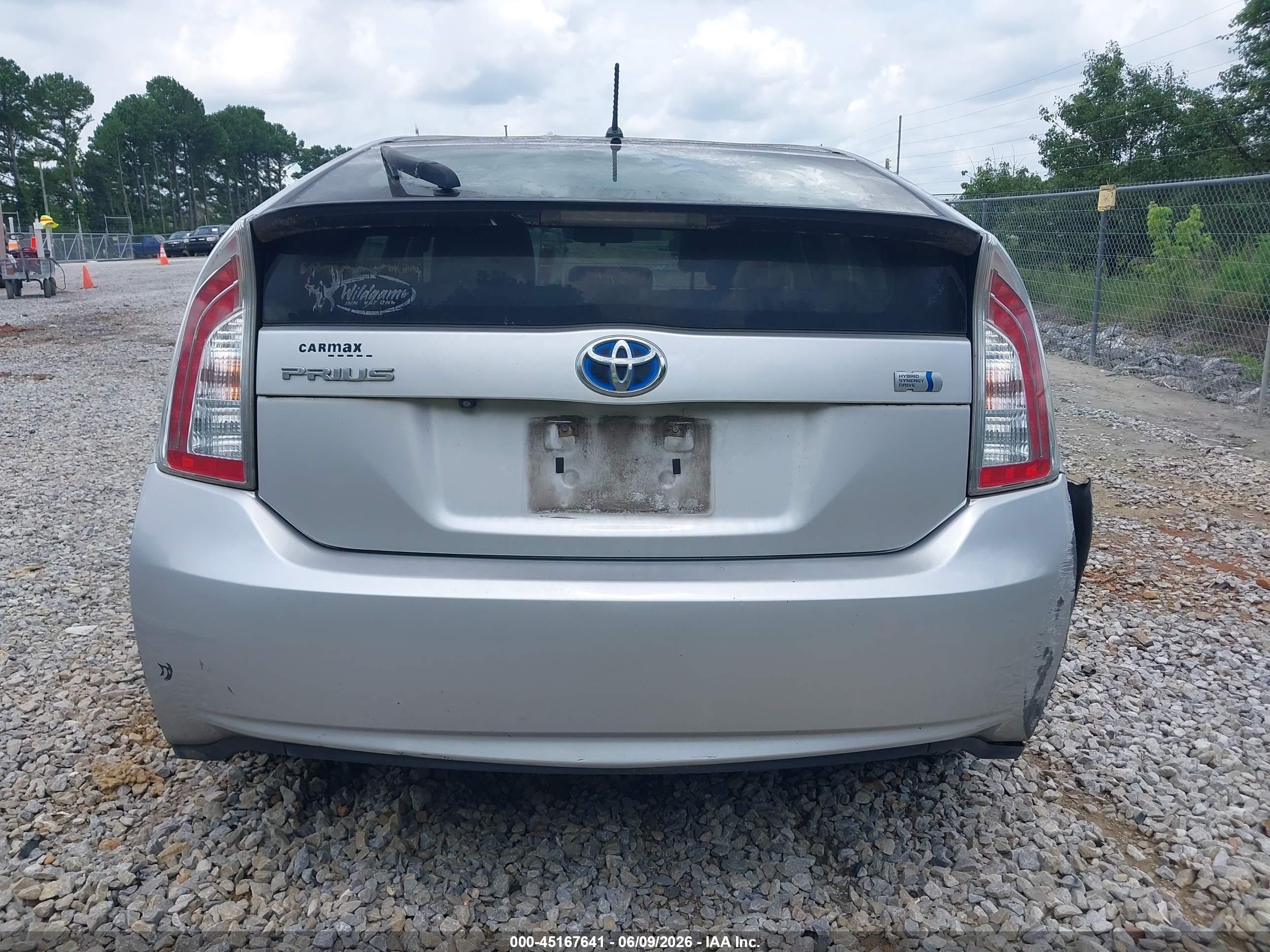 2015 Toyota Prius Two Silver vin: JTDKN3DU0F1936938