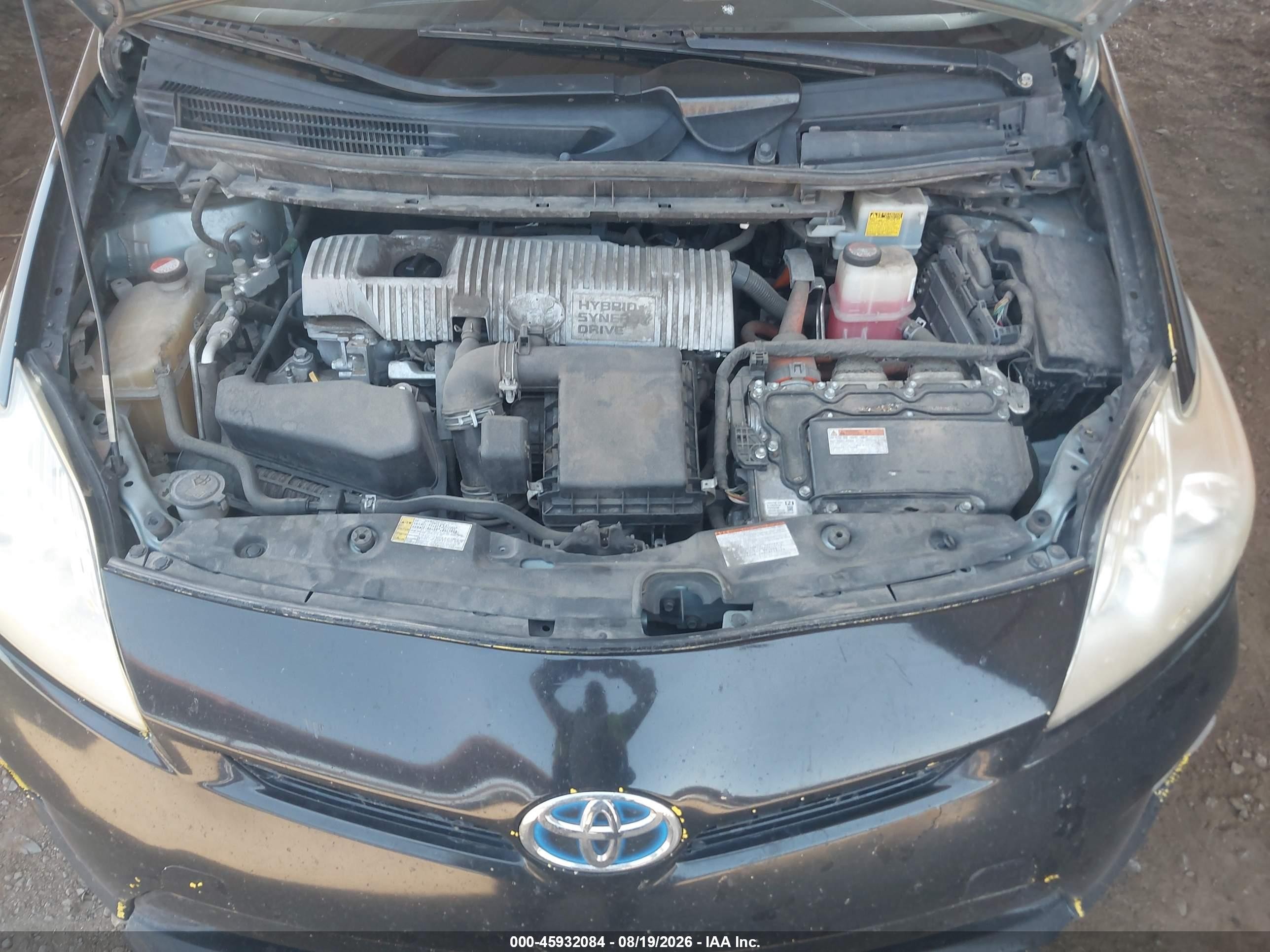 2015 Toyota Prius Two Black vin: JTDKN3DU0F1965517