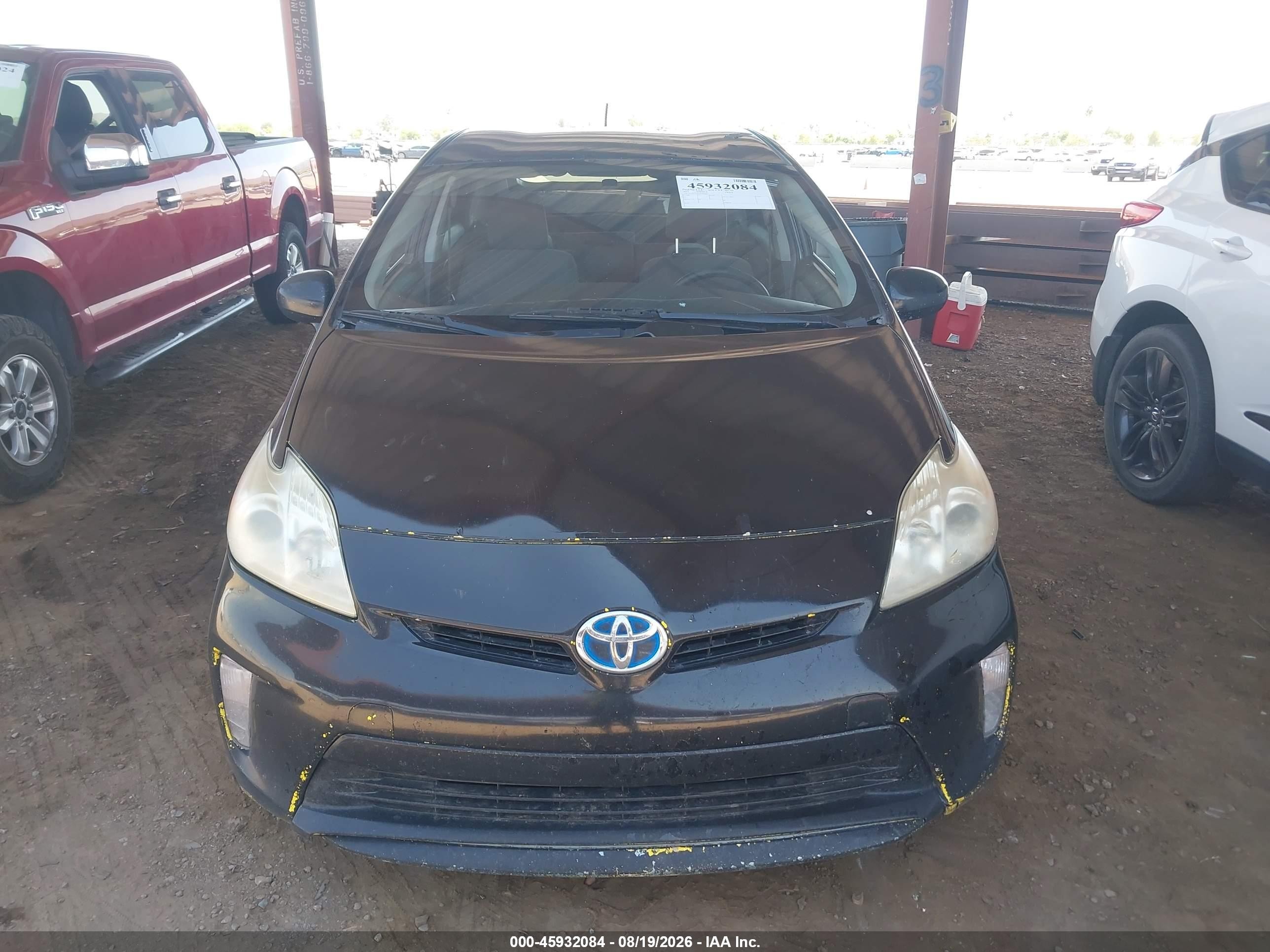 2015 Toyota Prius Two Black vin: JTDKN3DU0F1965517