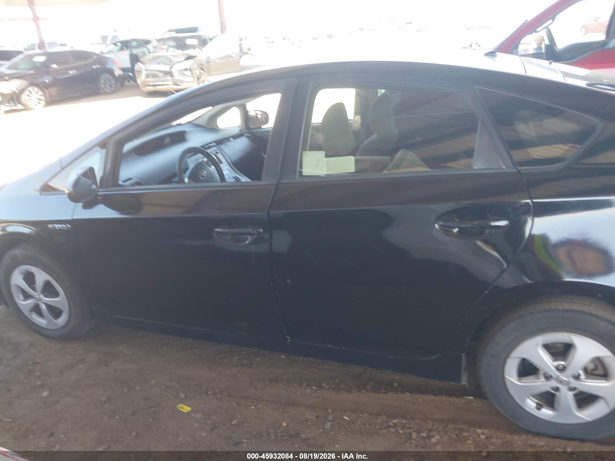 2015 Toyota Prius Two Black vin: JTDKN3DU0F1965517