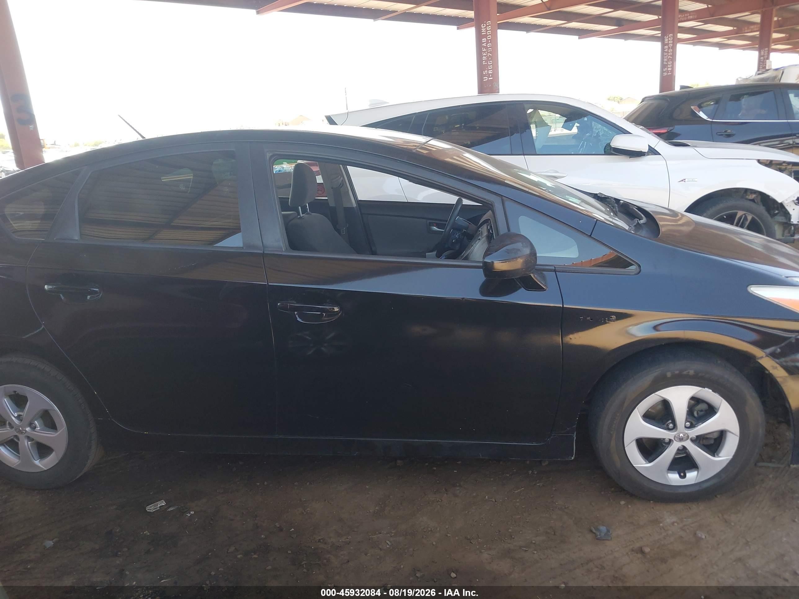 2015 Toyota Prius Two Black vin: JTDKN3DU0F1965517
