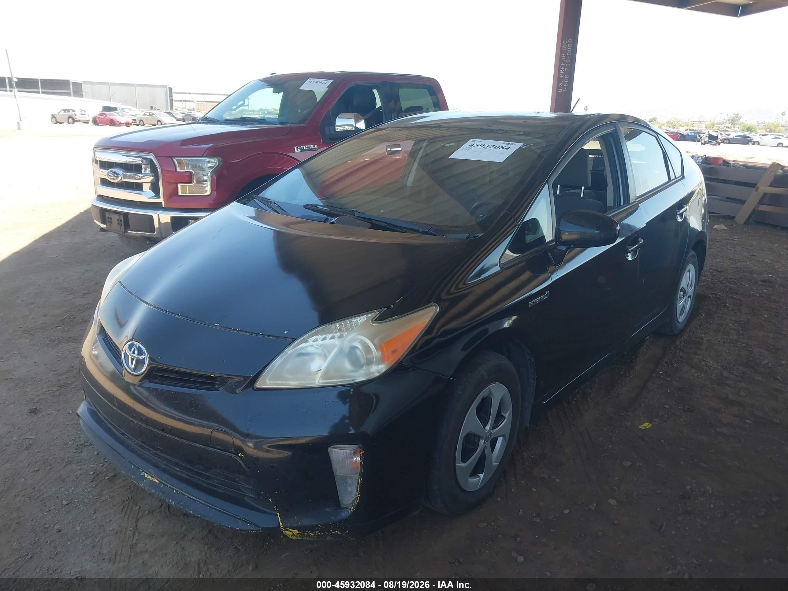 2015 Toyota Prius Two Black vin: JTDKN3DU0F1965517