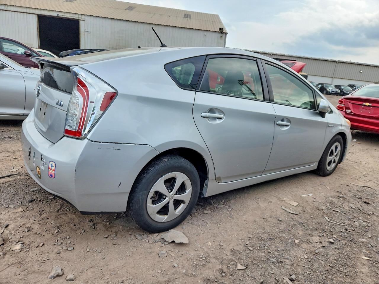 2015 Toyota Prius Two Silver vin: JTDKN3DU0F1972404