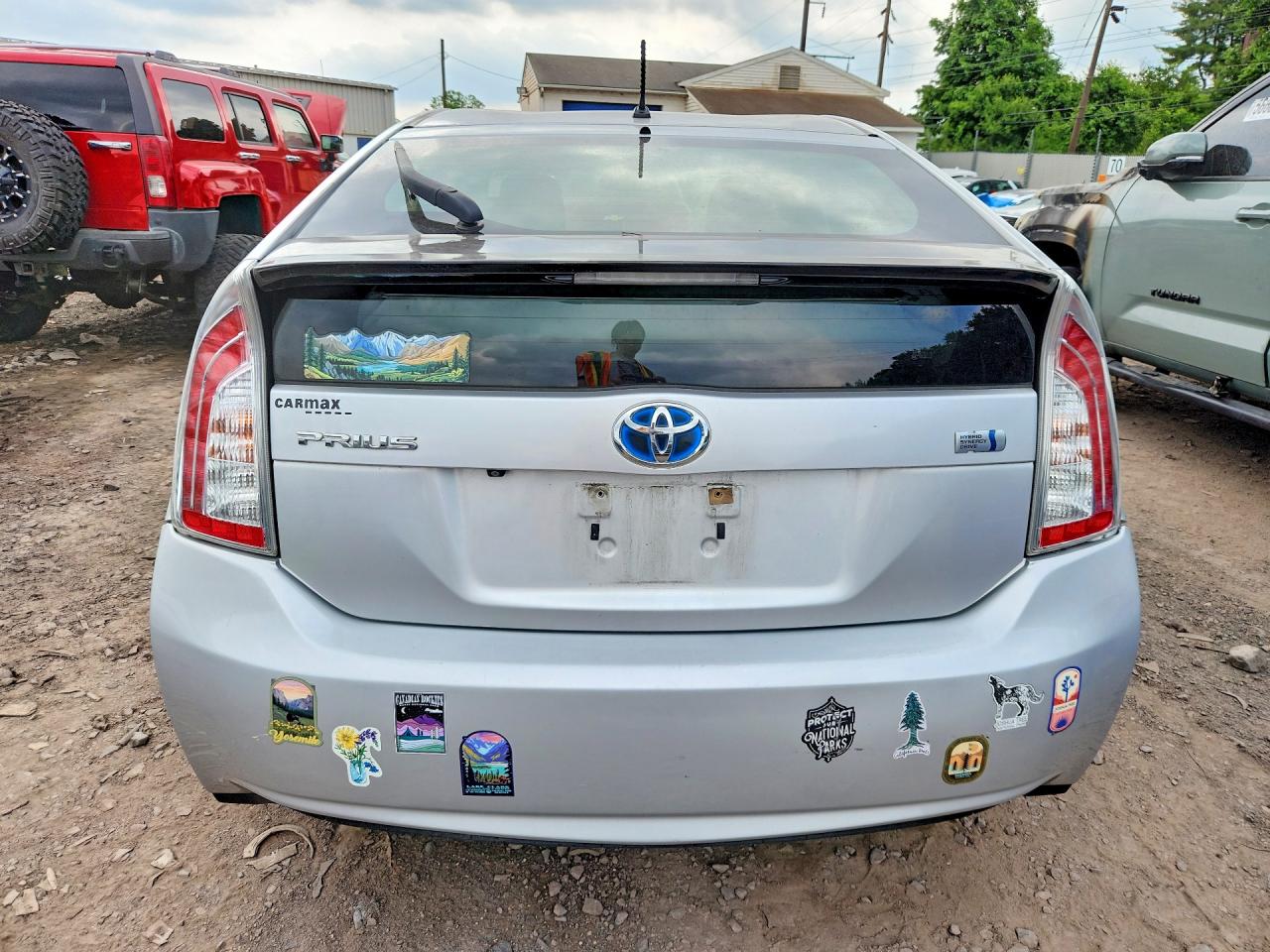 2015 Toyota Prius Two Silver vin: JTDKN3DU0F1972404
