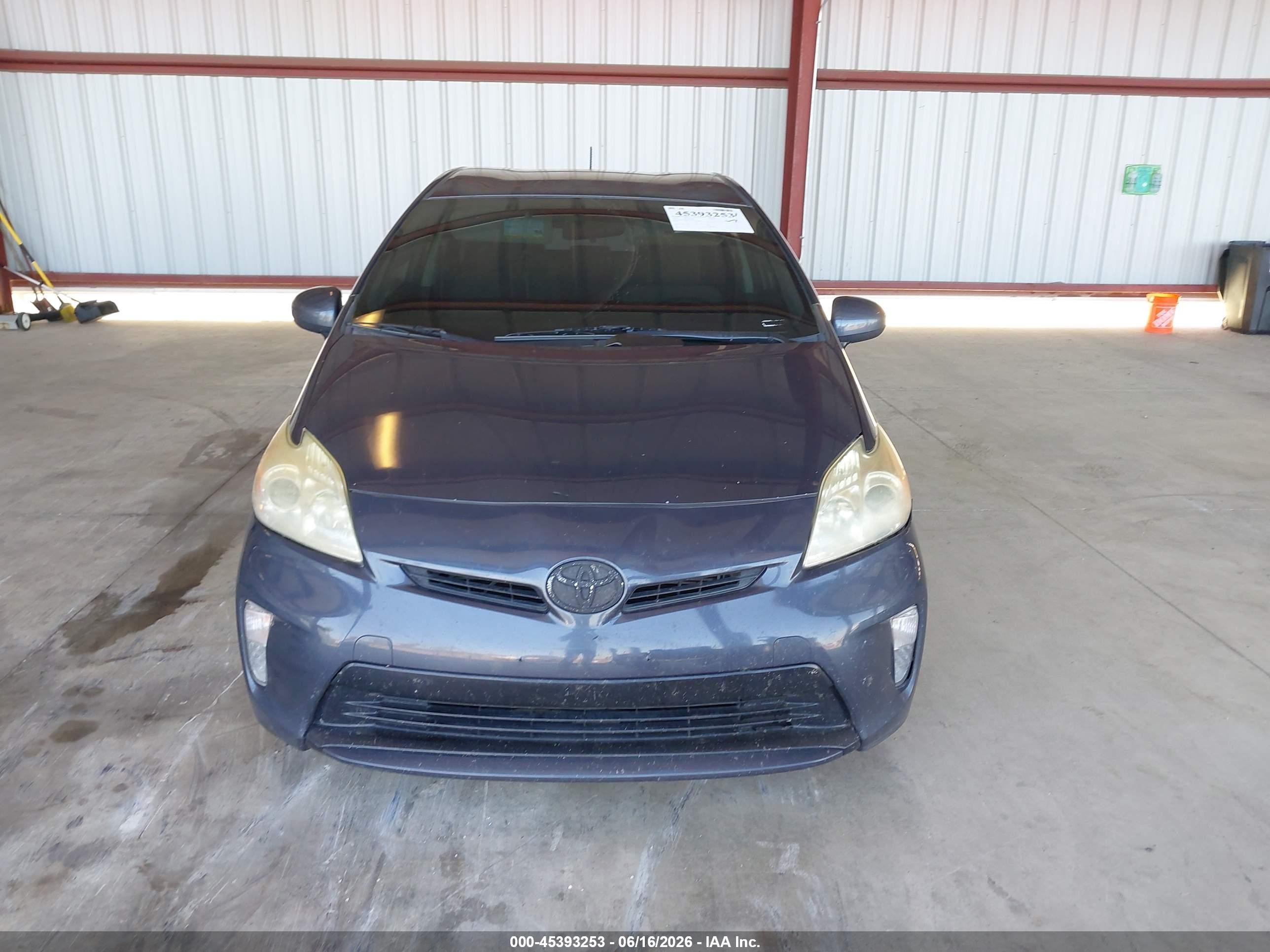 2015 Toyota Prius Two Blue vin: JTDKN3DU0F1980955