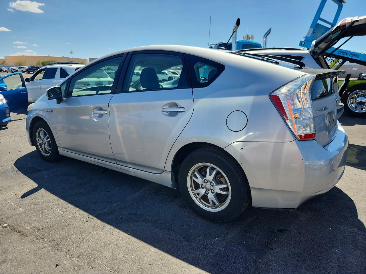 2010 Toyota Prius Ii Silver vin: JTDKN3DU1A0010661