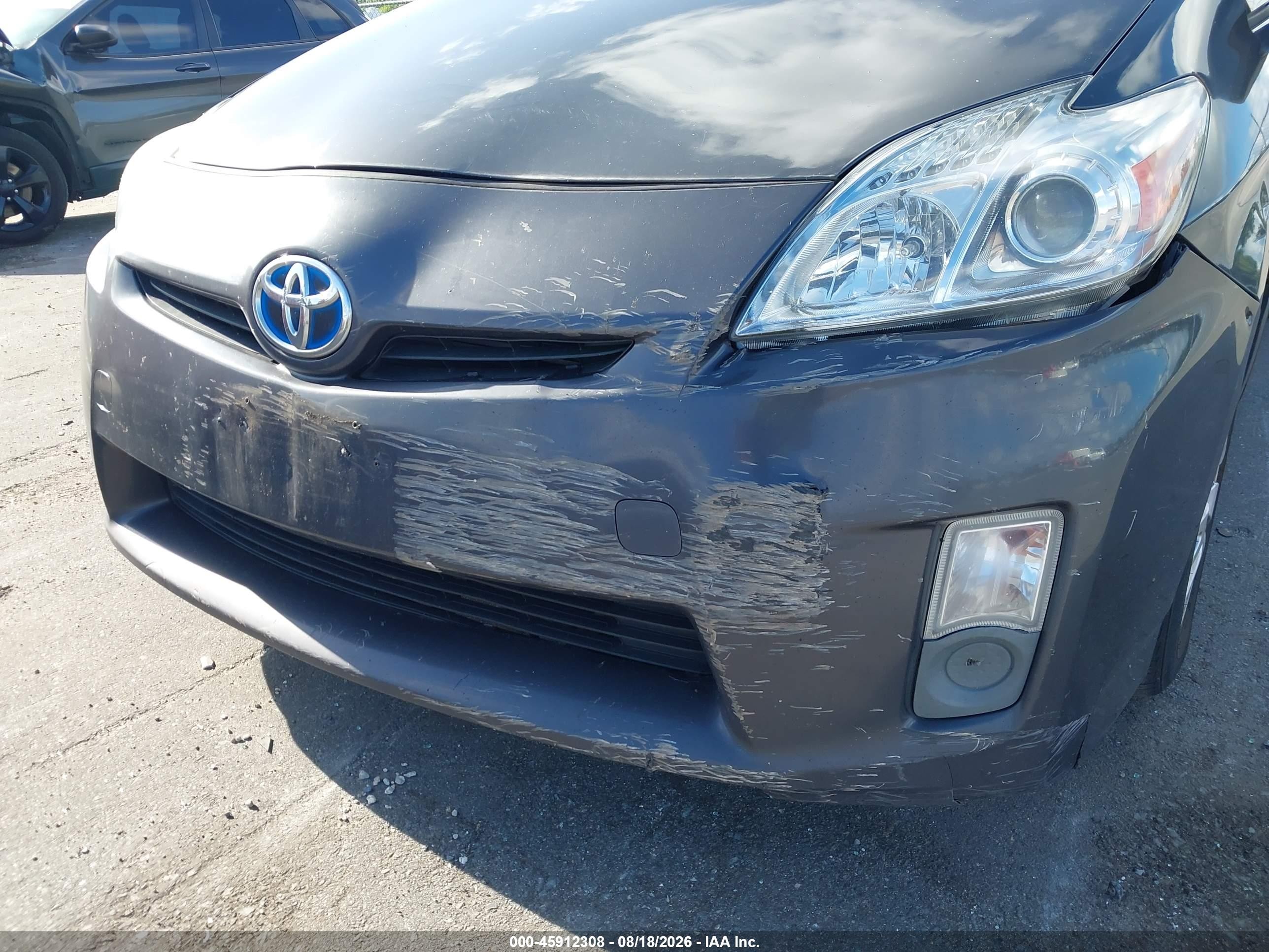 2010 Toyota Prius Iii Gray vin: JTDKN3DU1A0049167