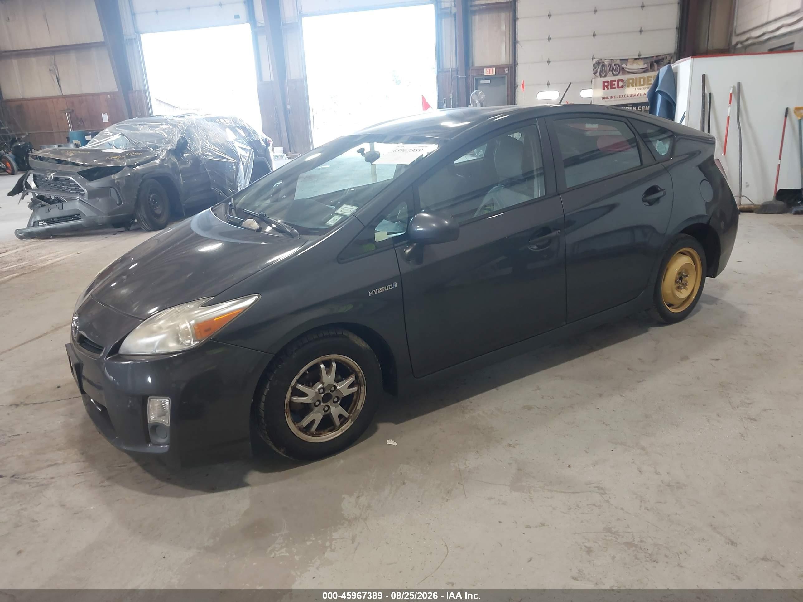 2010 Toyota Prius Iii Gray vin: JTDKN3DU1A0065031