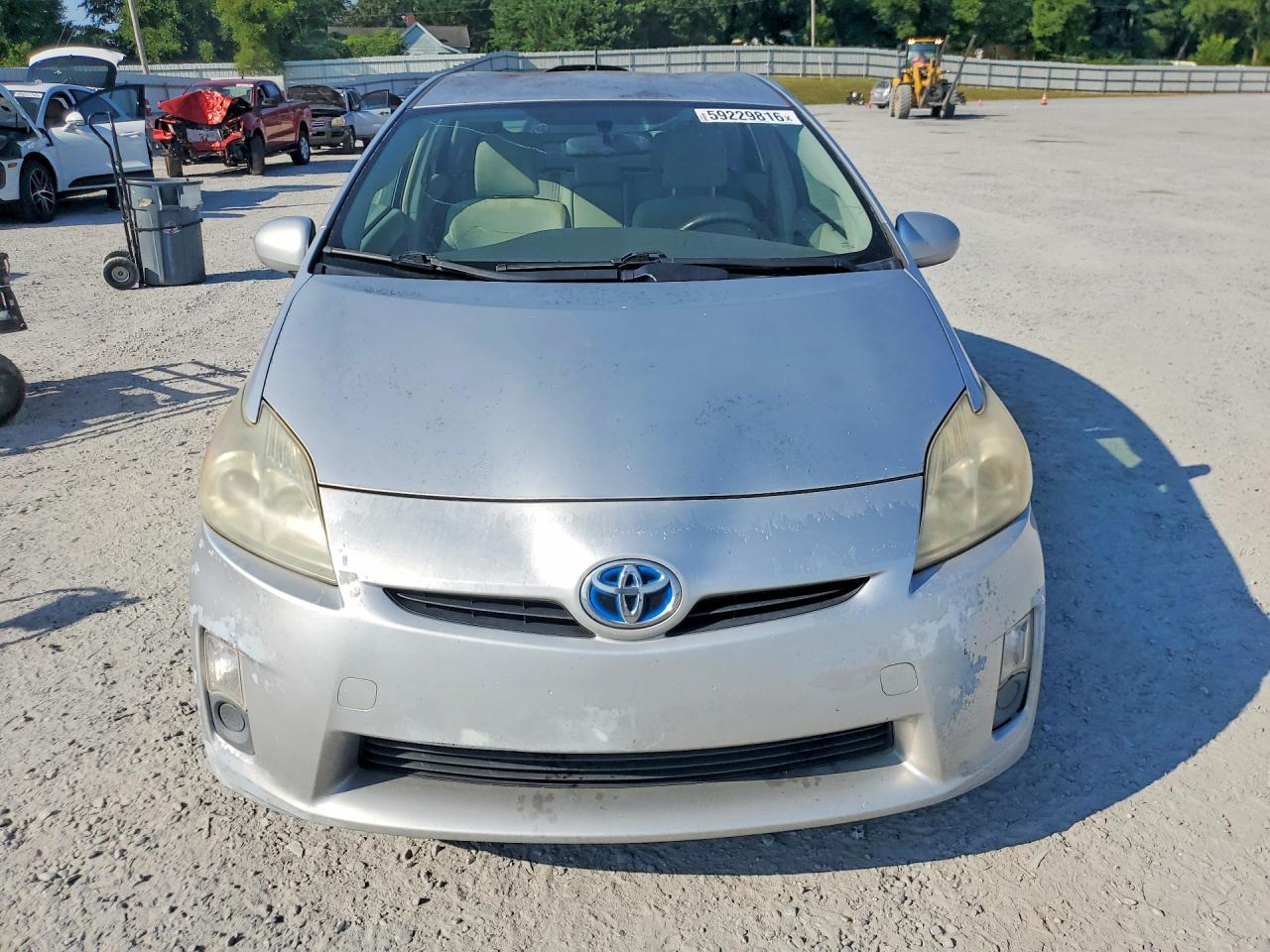 2010 Toyota Prius Ii Серый vin: JTDKN3DU1A0099082