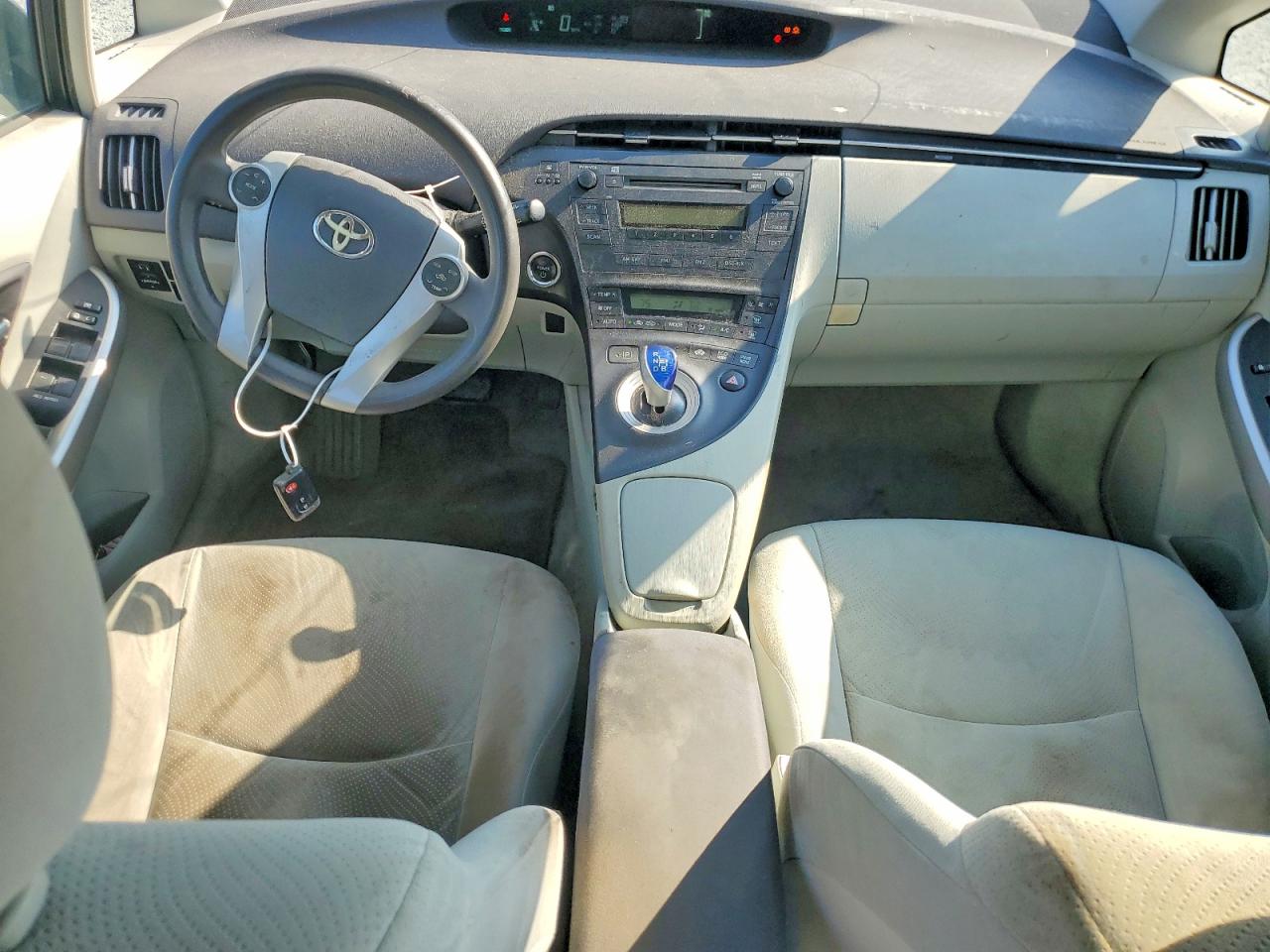 2010 Toyota Prius Ii Серый vin: JTDKN3DU1A0099082