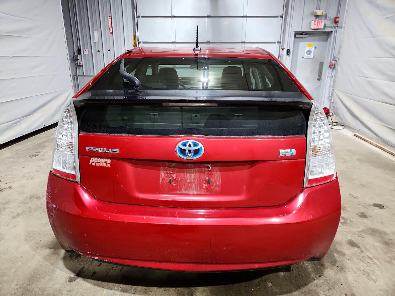 2010 Toyota Prius Ii Красный vin: JTDKN3DU1A0146417
