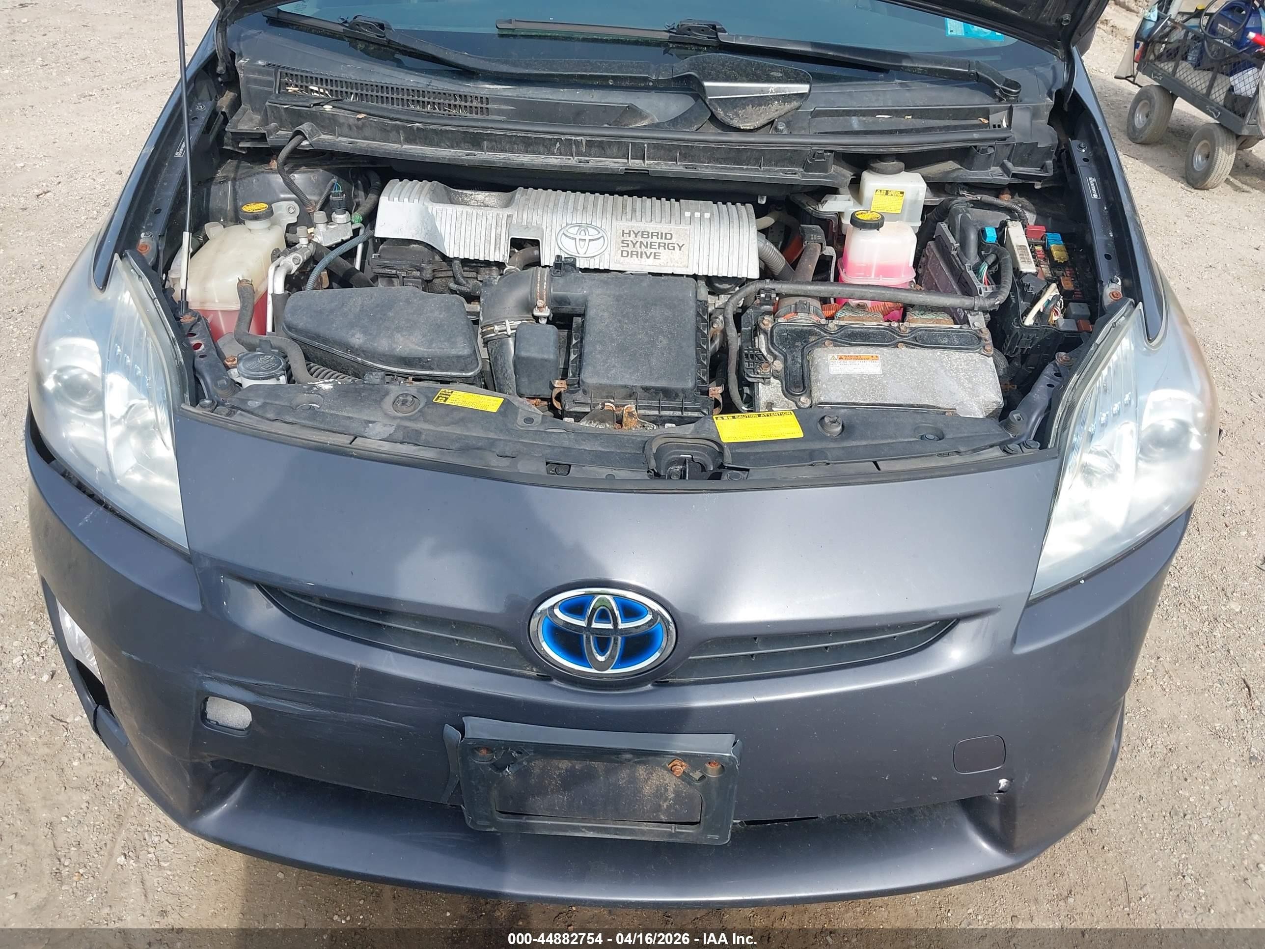 2010 Toyota Prius   Gray vin: JTDKN3DU1A0195780