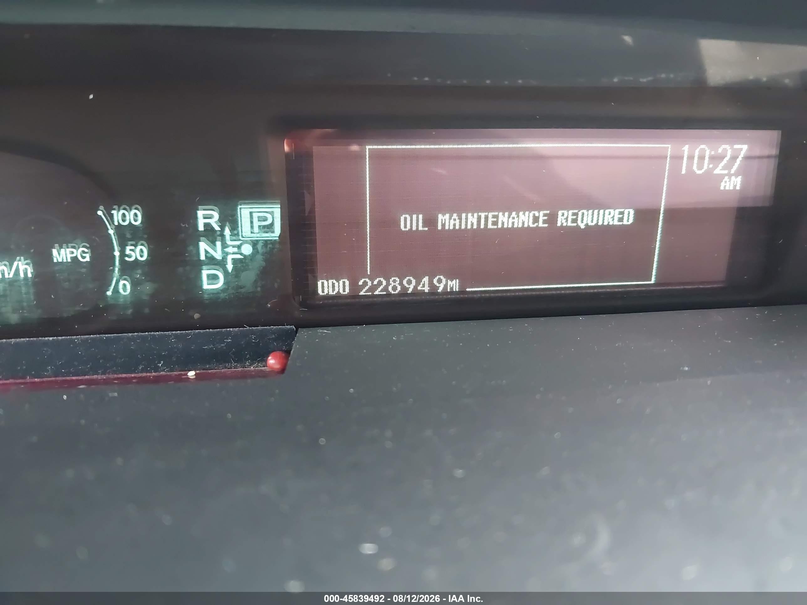 2010 Toyota Prius Ii White vin: JTDKN3DU1A0242953
