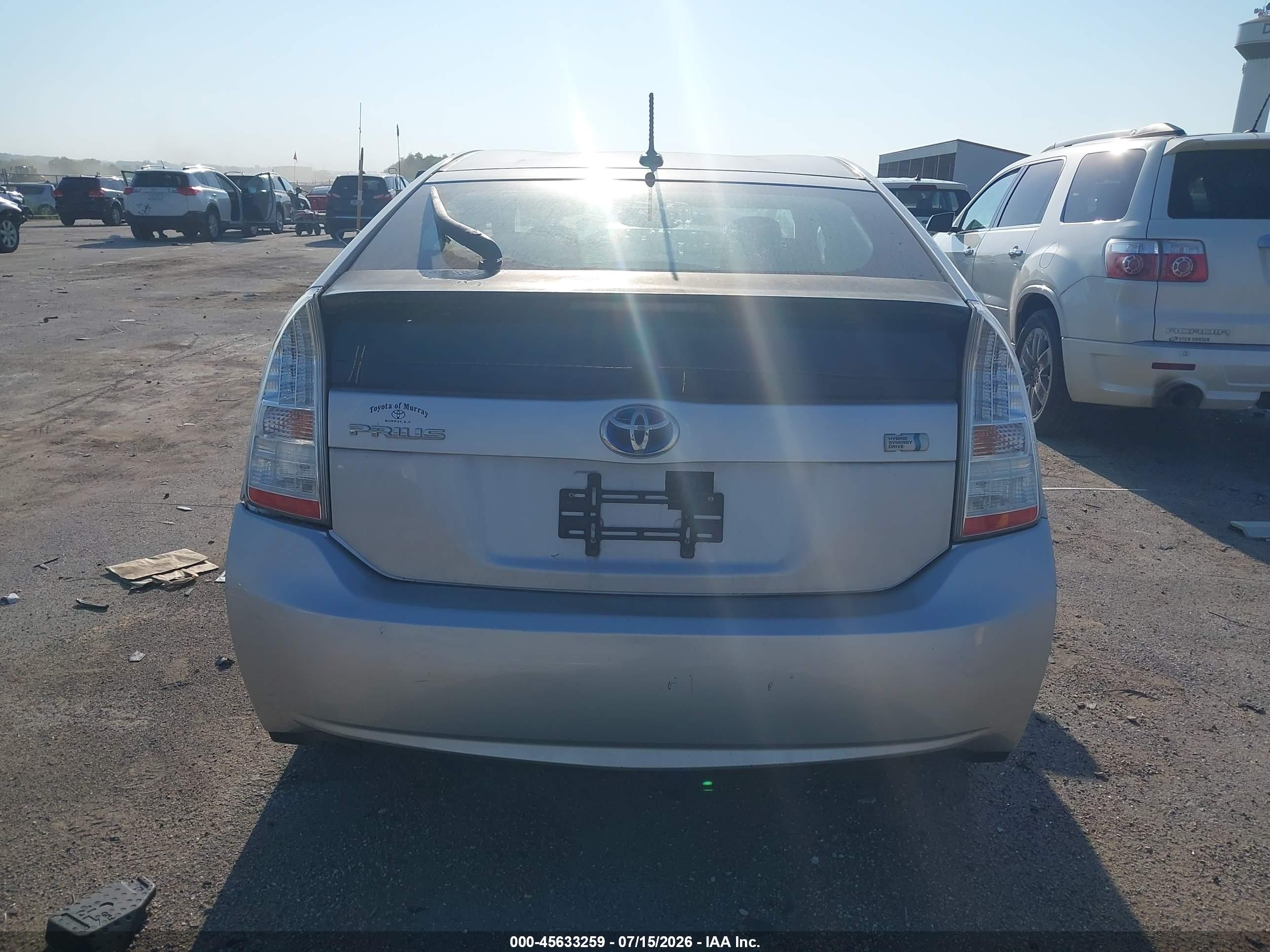 2011 Toyota Prius Four Silver vin: JTDKN3DU1B0247961