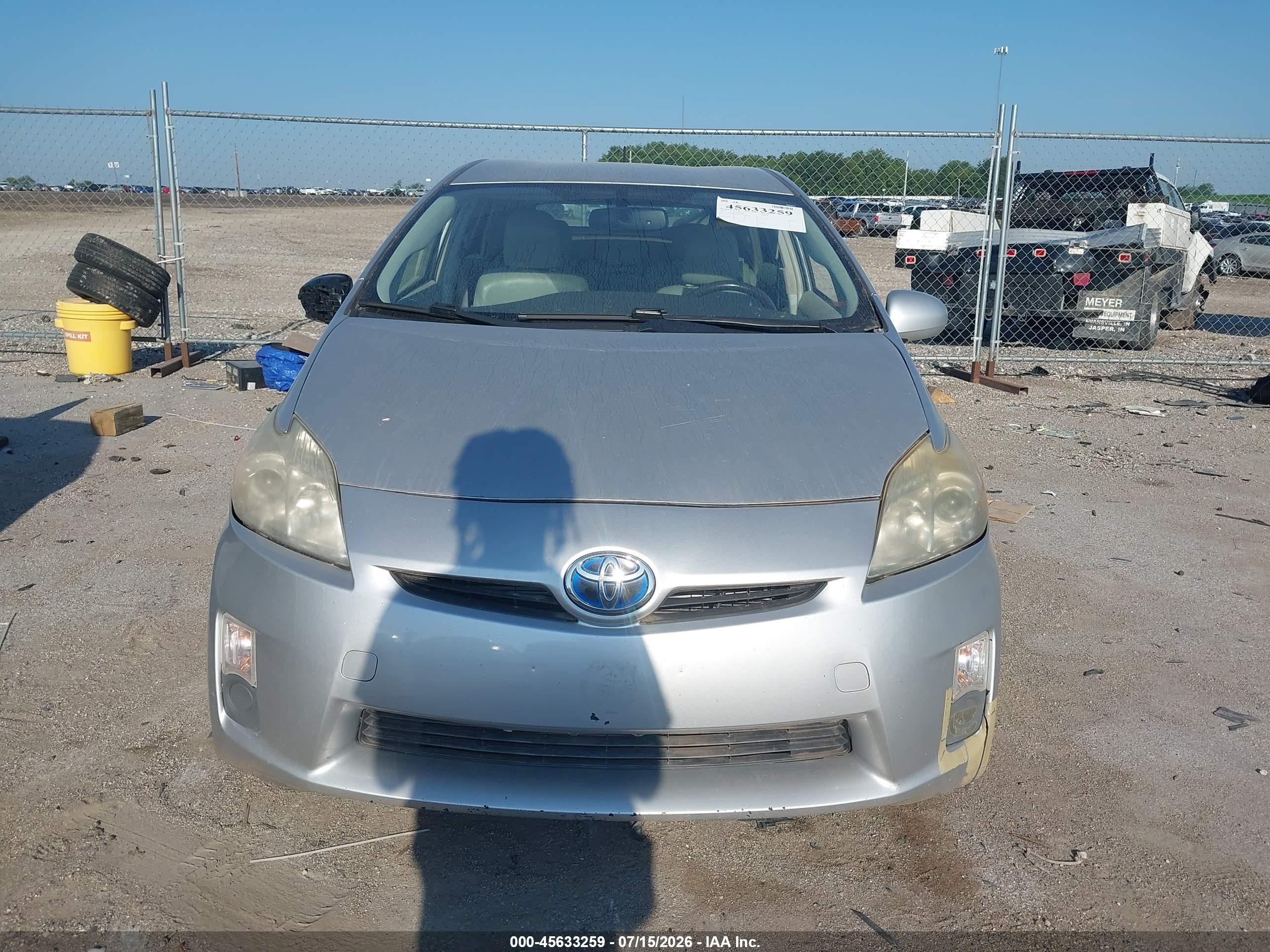 2011 Toyota Prius Four Silver vin: JTDKN3DU1B0247961