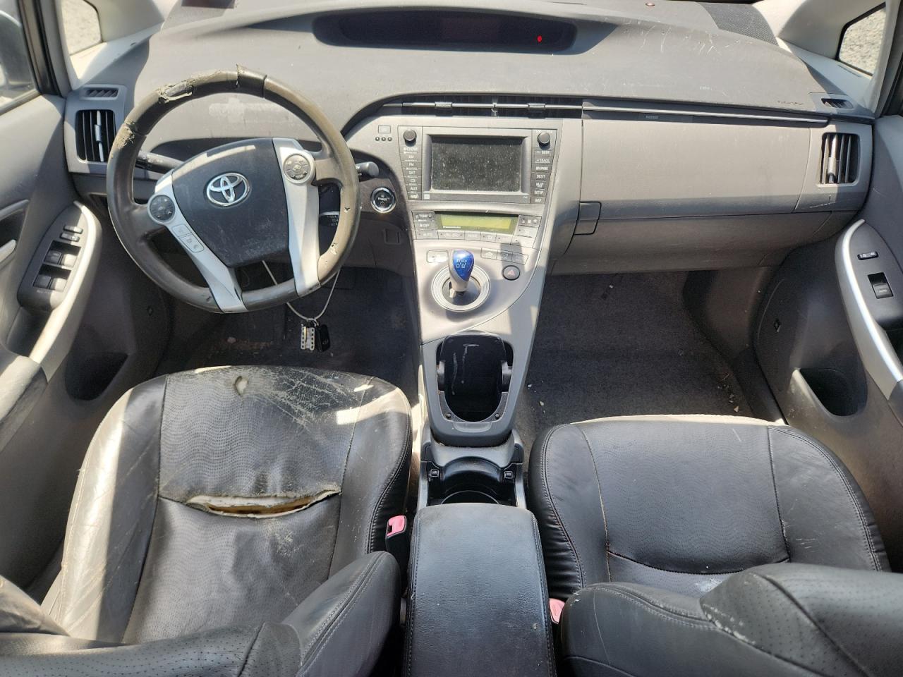 2011 Toyota Prius Four Silver vin: JTDKN3DU1B0266087