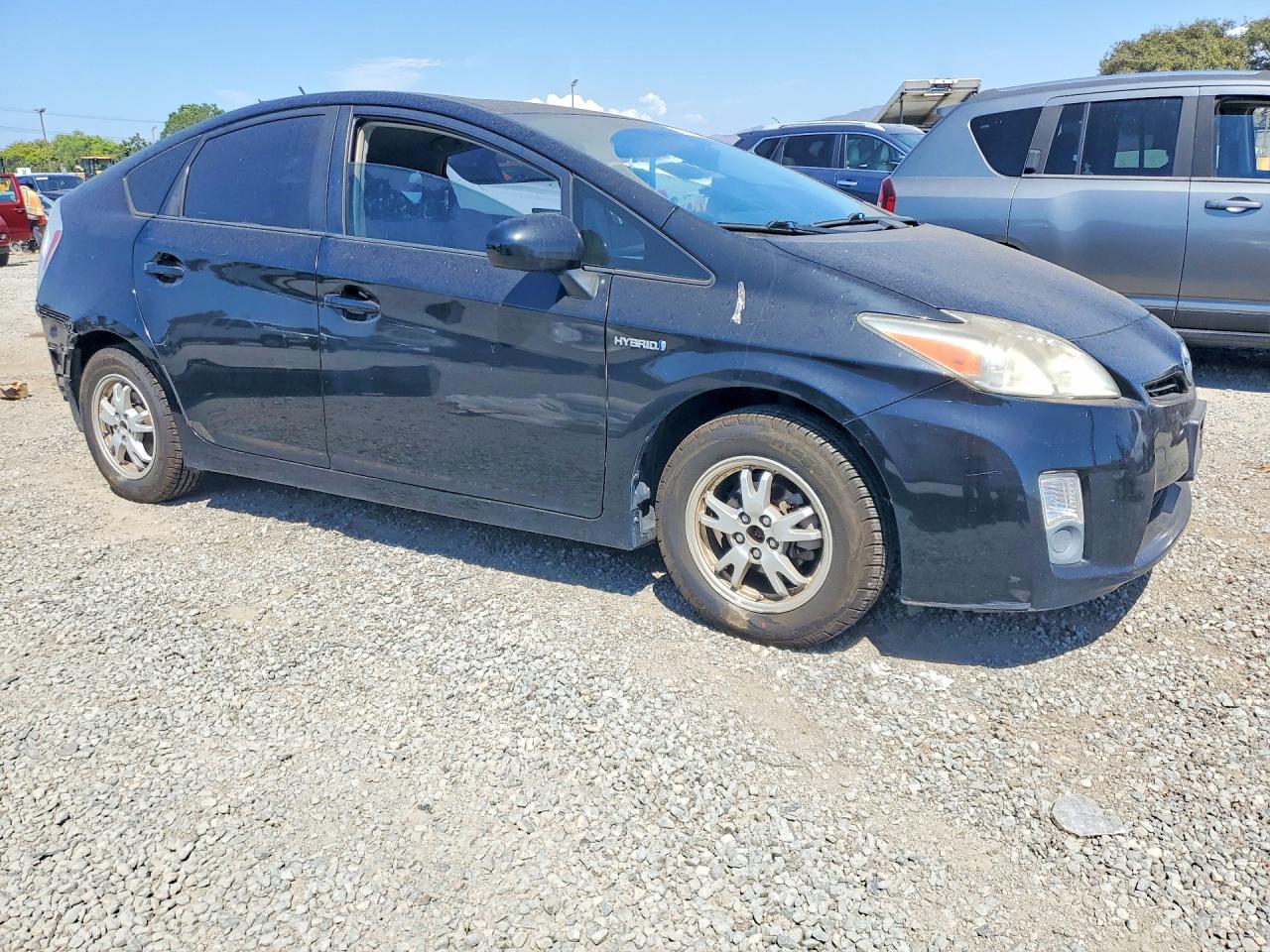 2011 Toyota Prius Two Black vin: JTDKN3DU1B1364465
