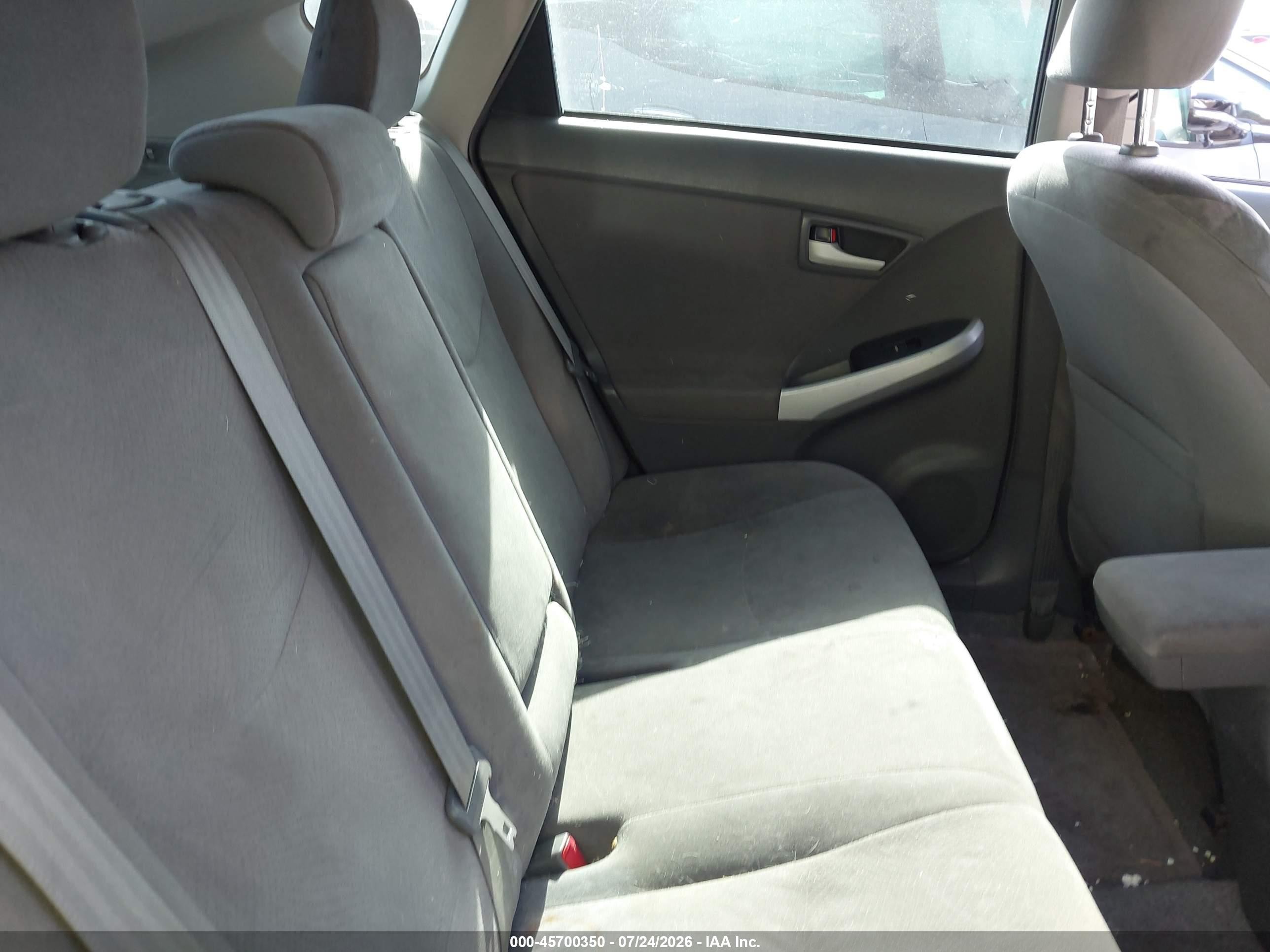 2011 Toyota Prius Two Silver vin: JTDKN3DU1B1401885
