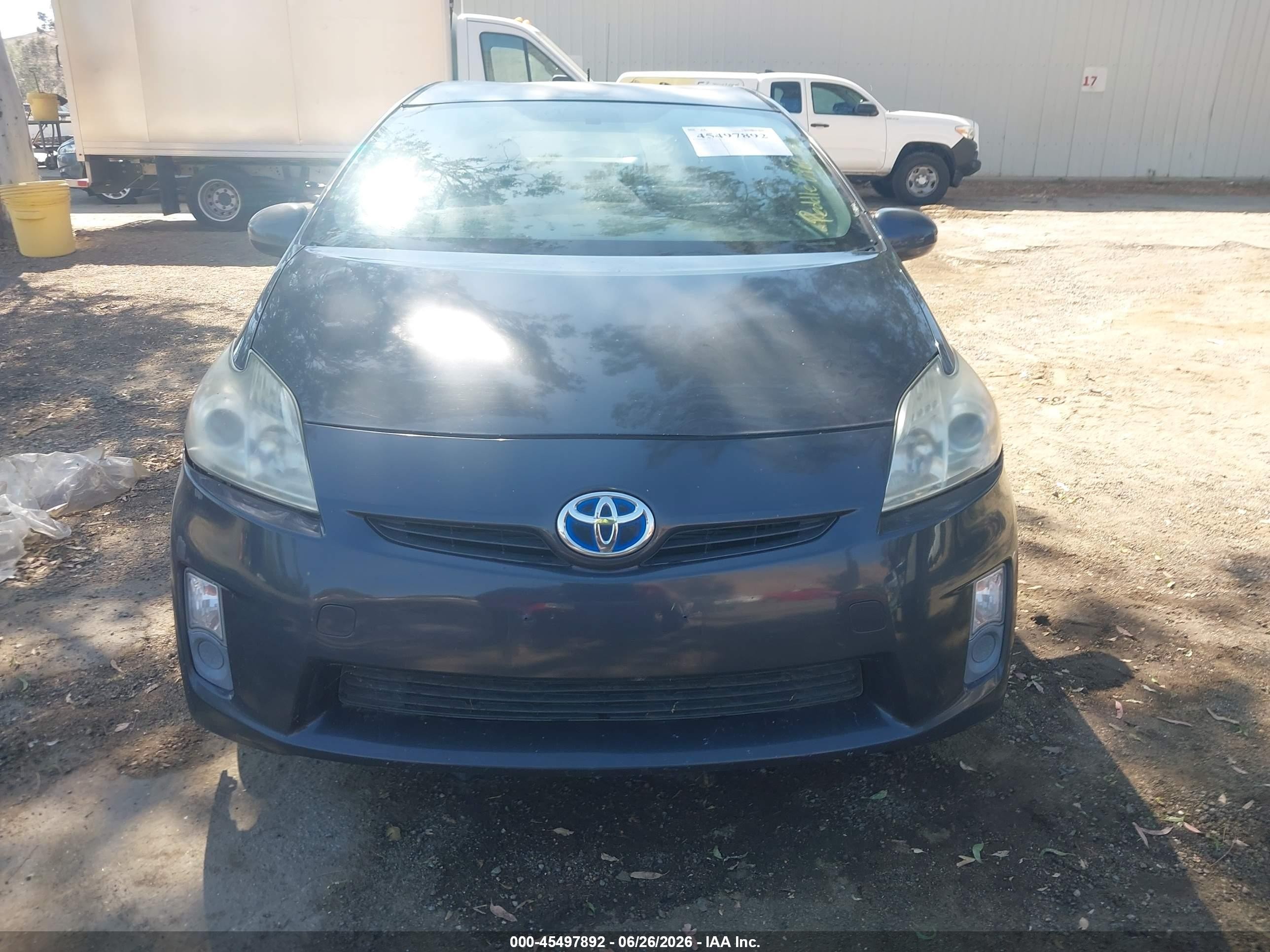2011 Toyota Prius Two Gray vin: JTDKN3DU1B1410960