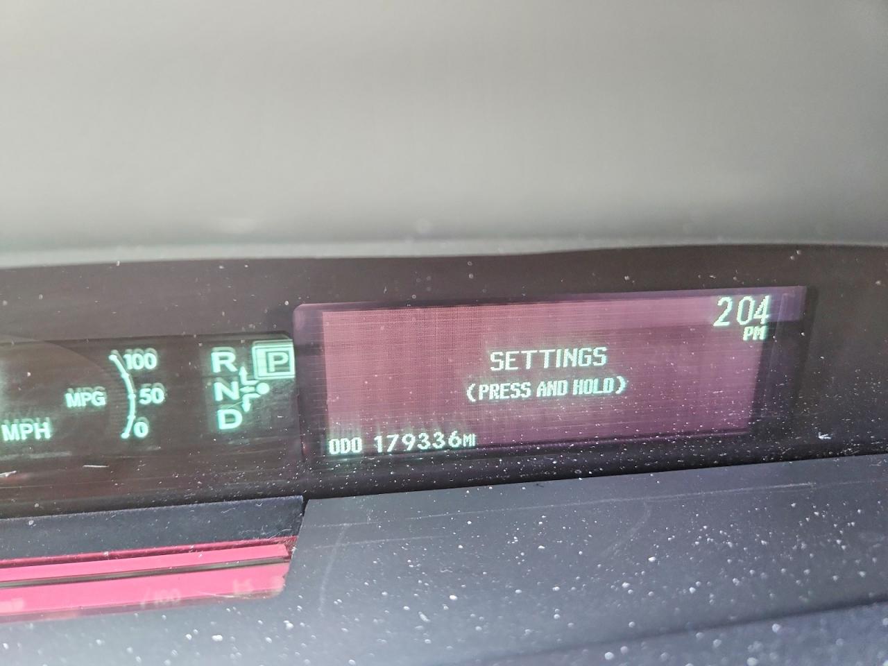 2011 Toyota Prius Two Red vin: JTDKN3DU1B1472682
