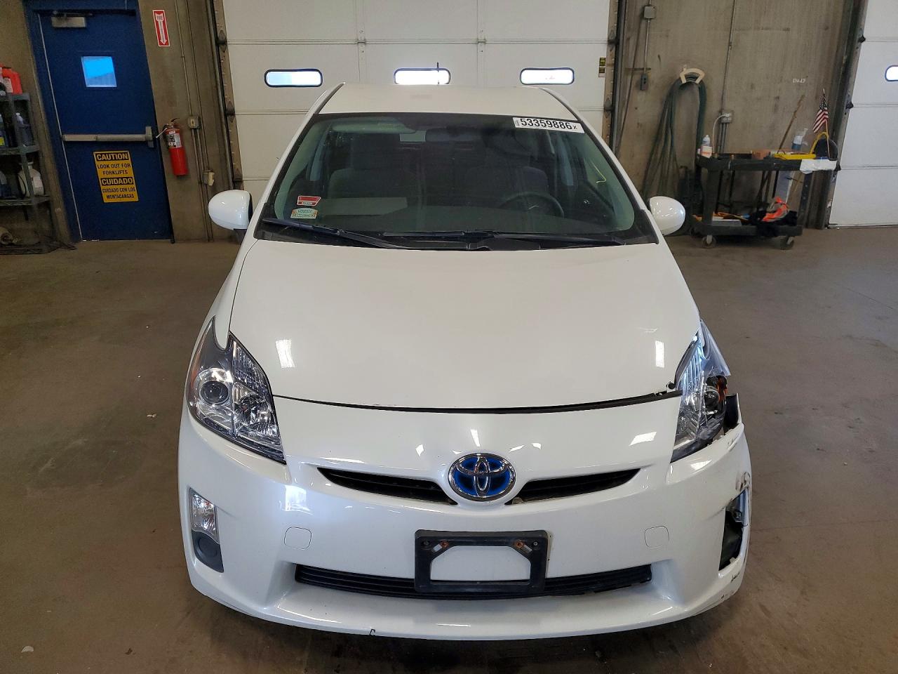2011 Toyota Prius Two White vin: JTDKN3DU1B5306705
