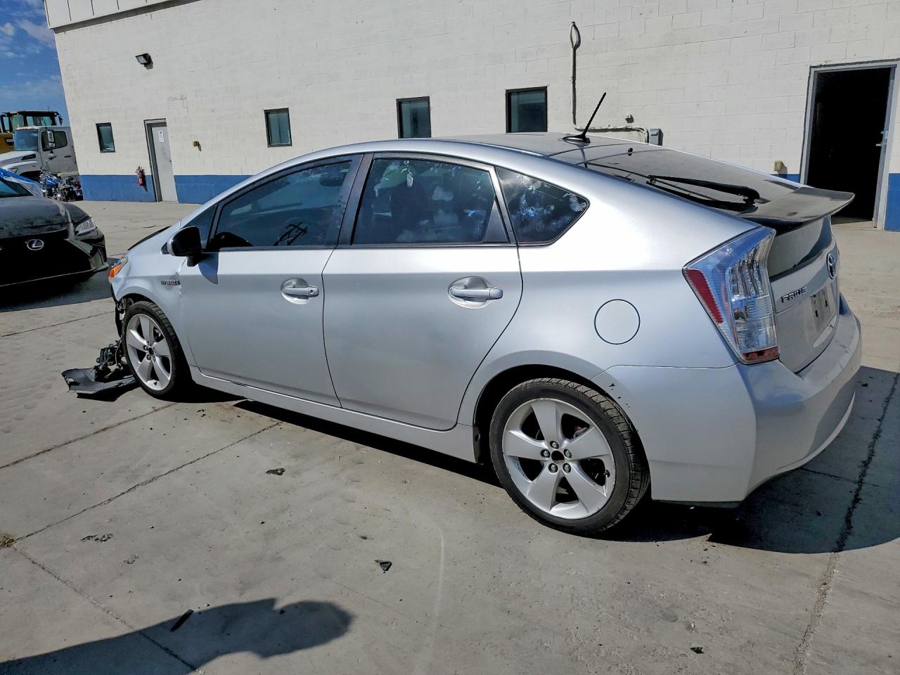 2011 Toyota Prius Five Silver vin: JTDKN3DU1B5320796