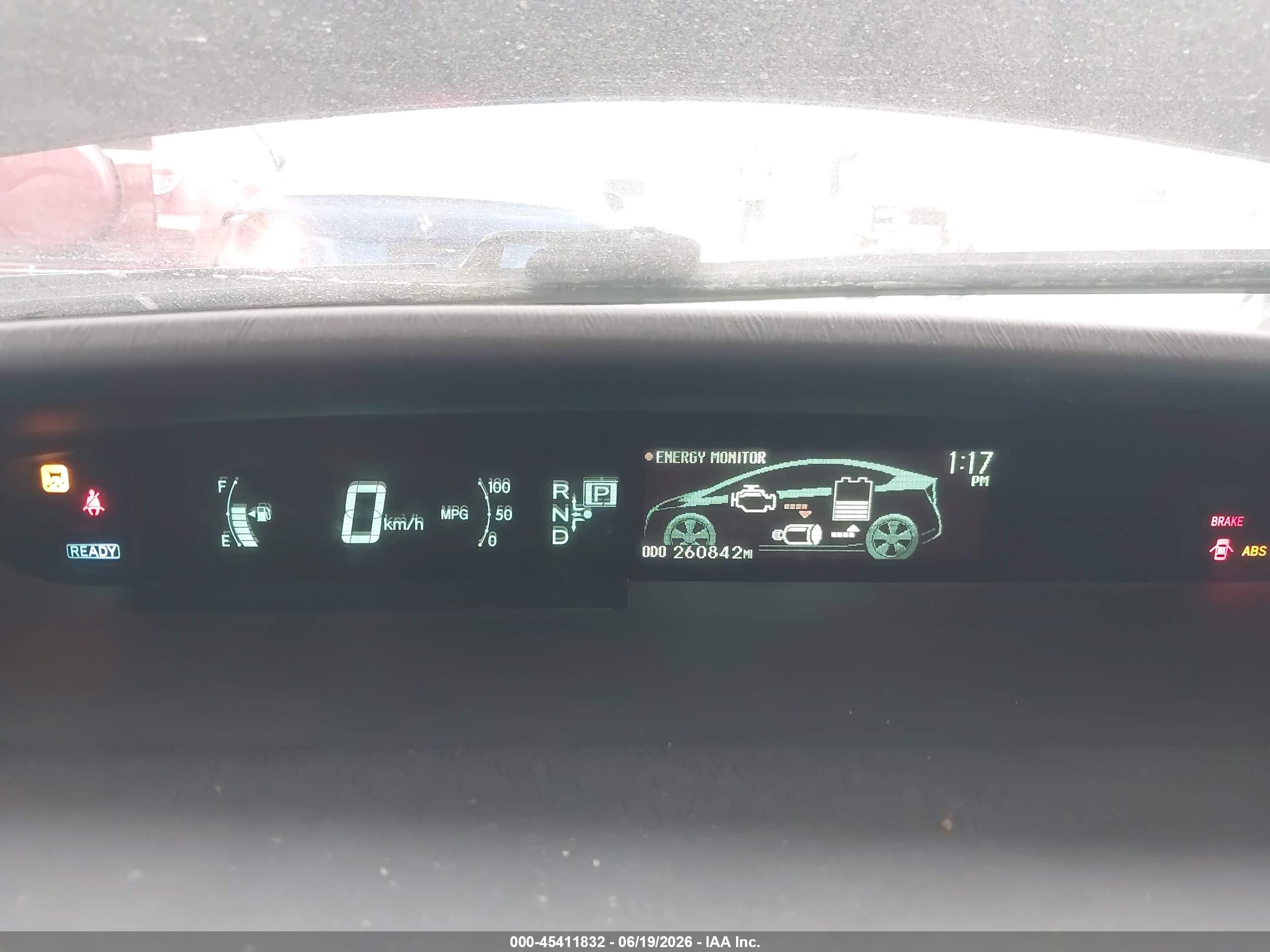 2011 Toyota Prius Three Black vin: JTDKN3DU1B5369898
