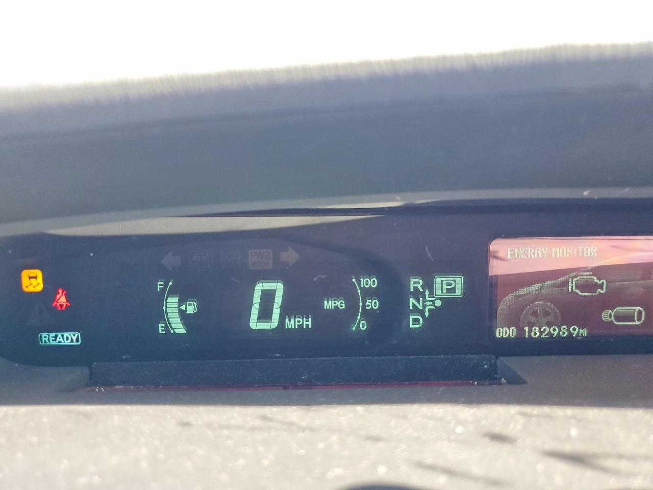 2012 Toyota Prius Two Red vin: JTDKN3DU1C0335569