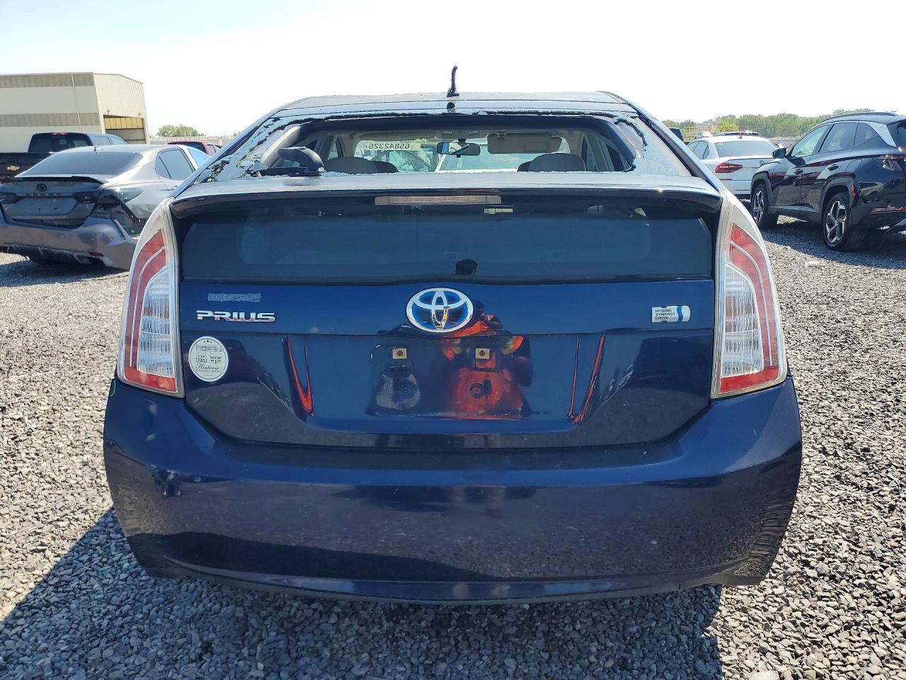 2012 Toyota Prius Two Blue vin: JTDKN3DU1C1483103
