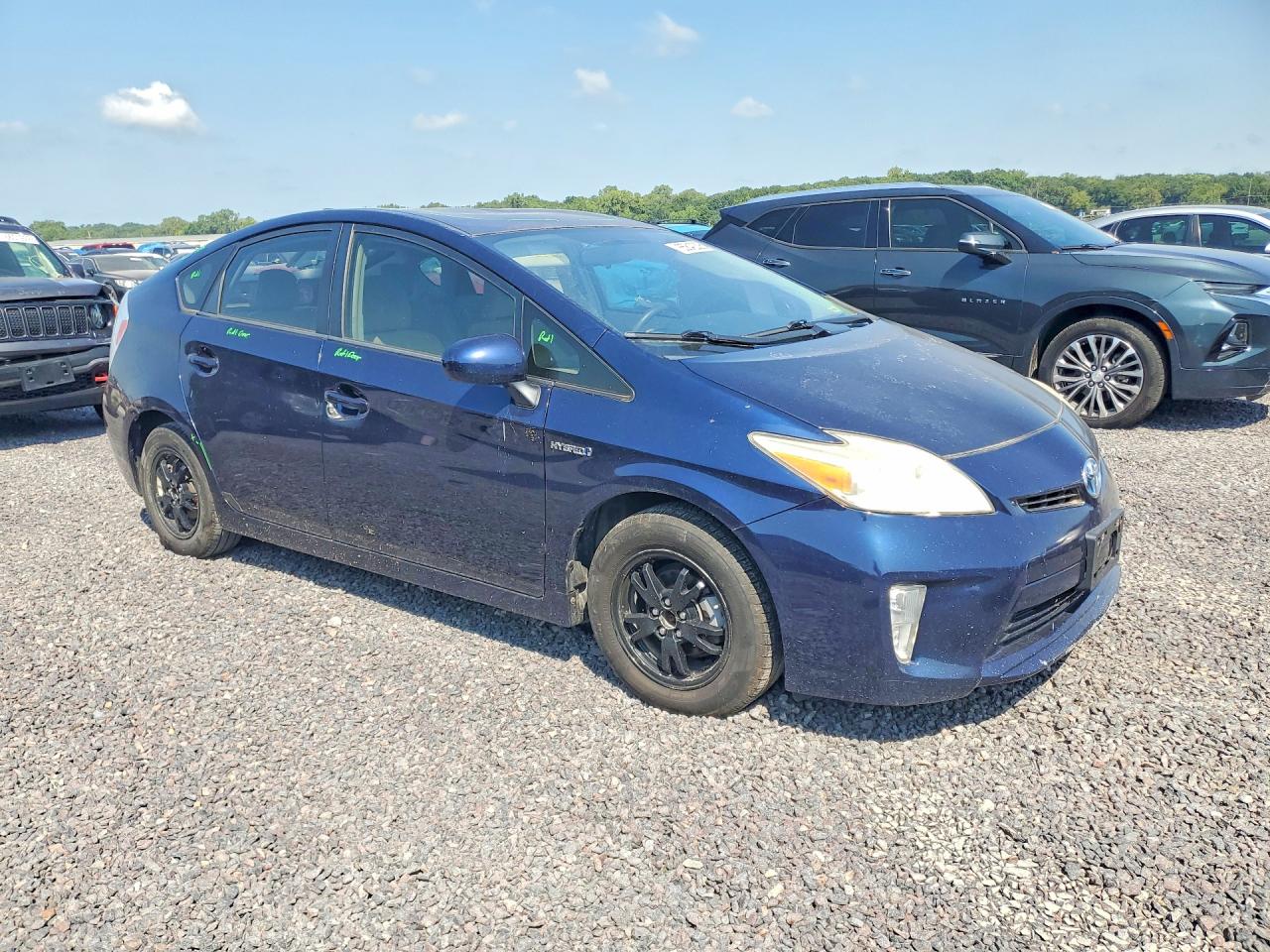 2012 Toyota Prius Two Blue vin: JTDKN3DU1C1483103