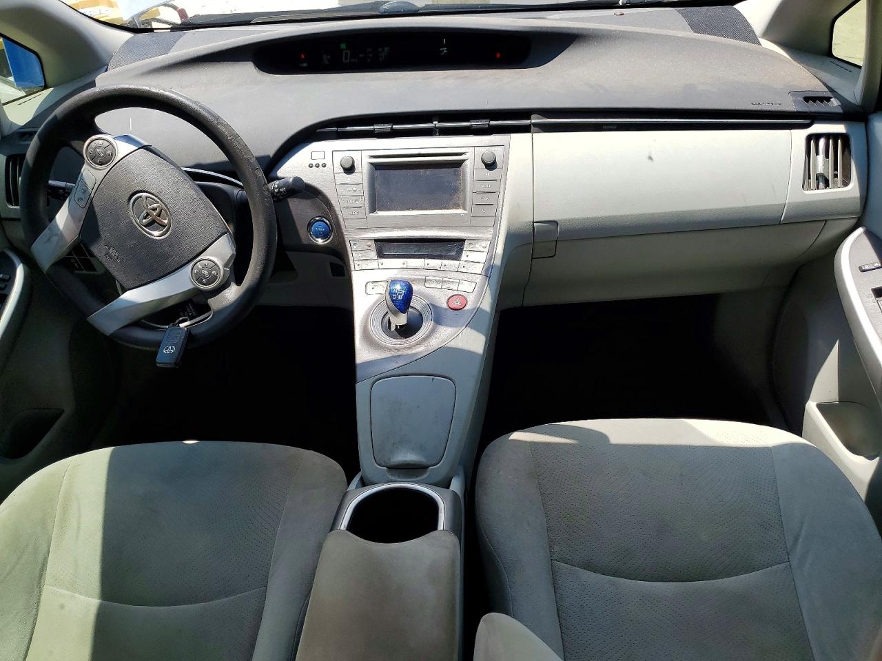2012 Toyota Prius Two White vin: JTDKN3DU1C1485353