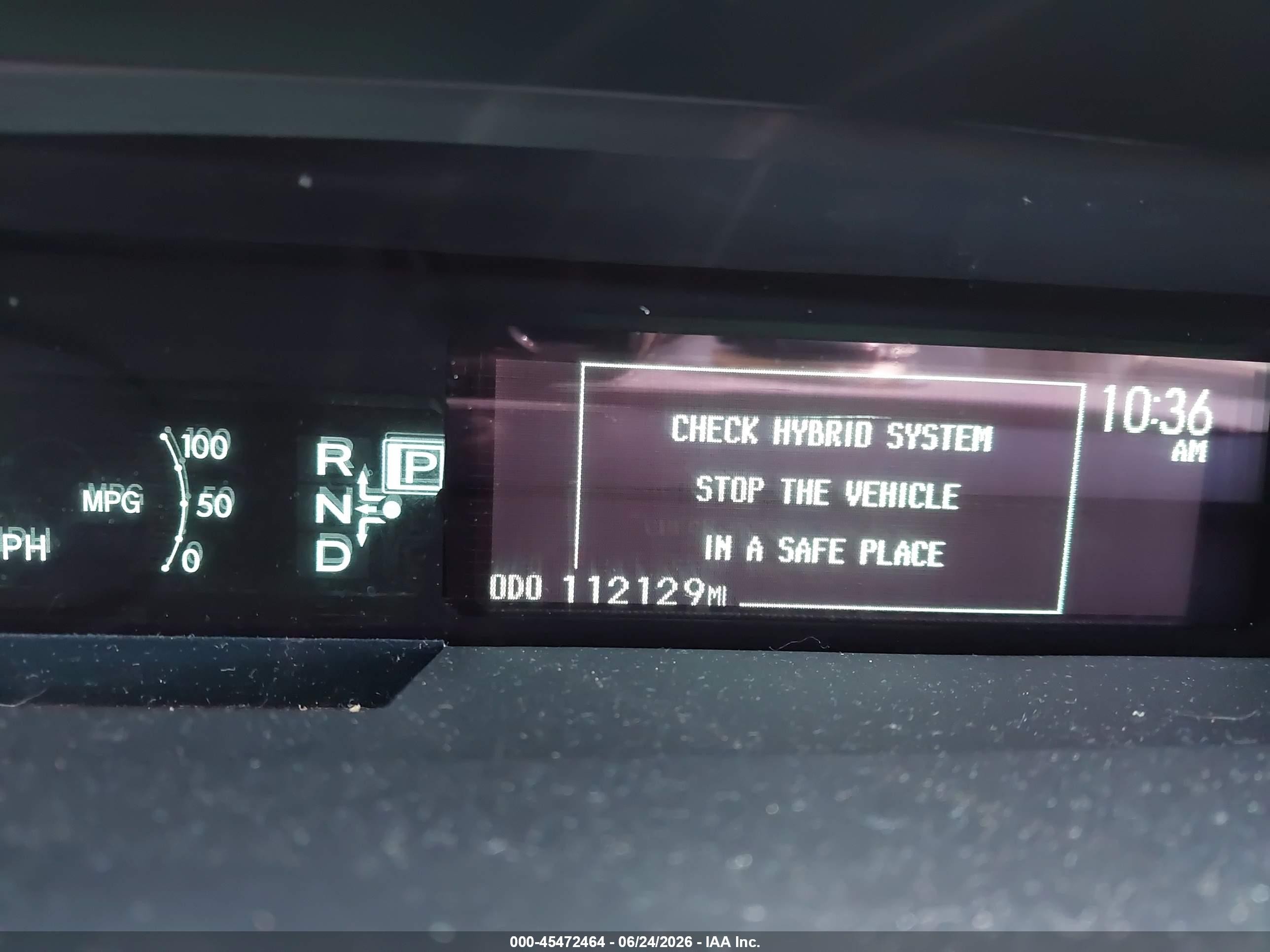 2012 Toyota Prius Four Черный vin: JTDKN3DU1C1486664