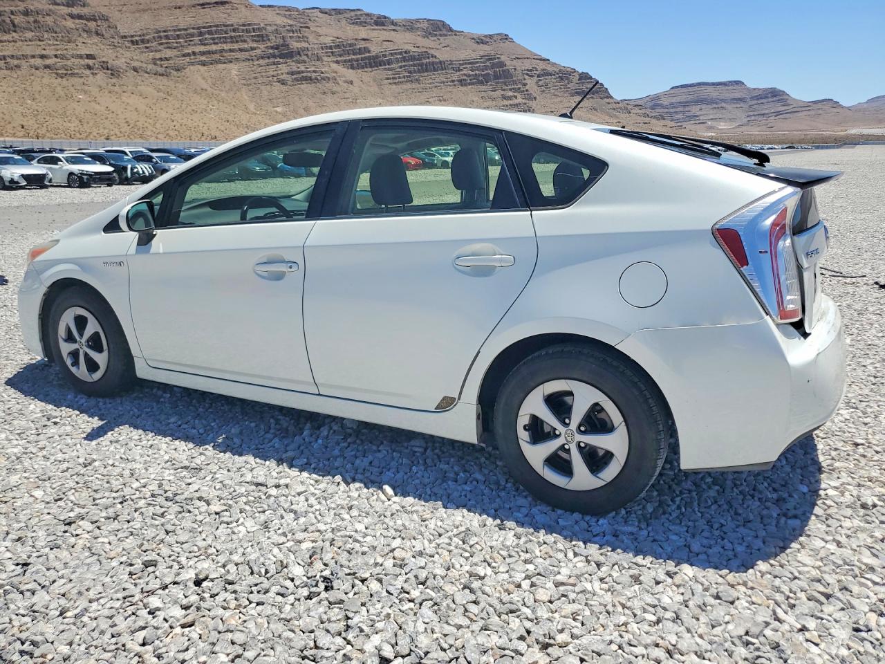 2012 Toyota Prius One Белый vin: JTDKN3DU1C1501499